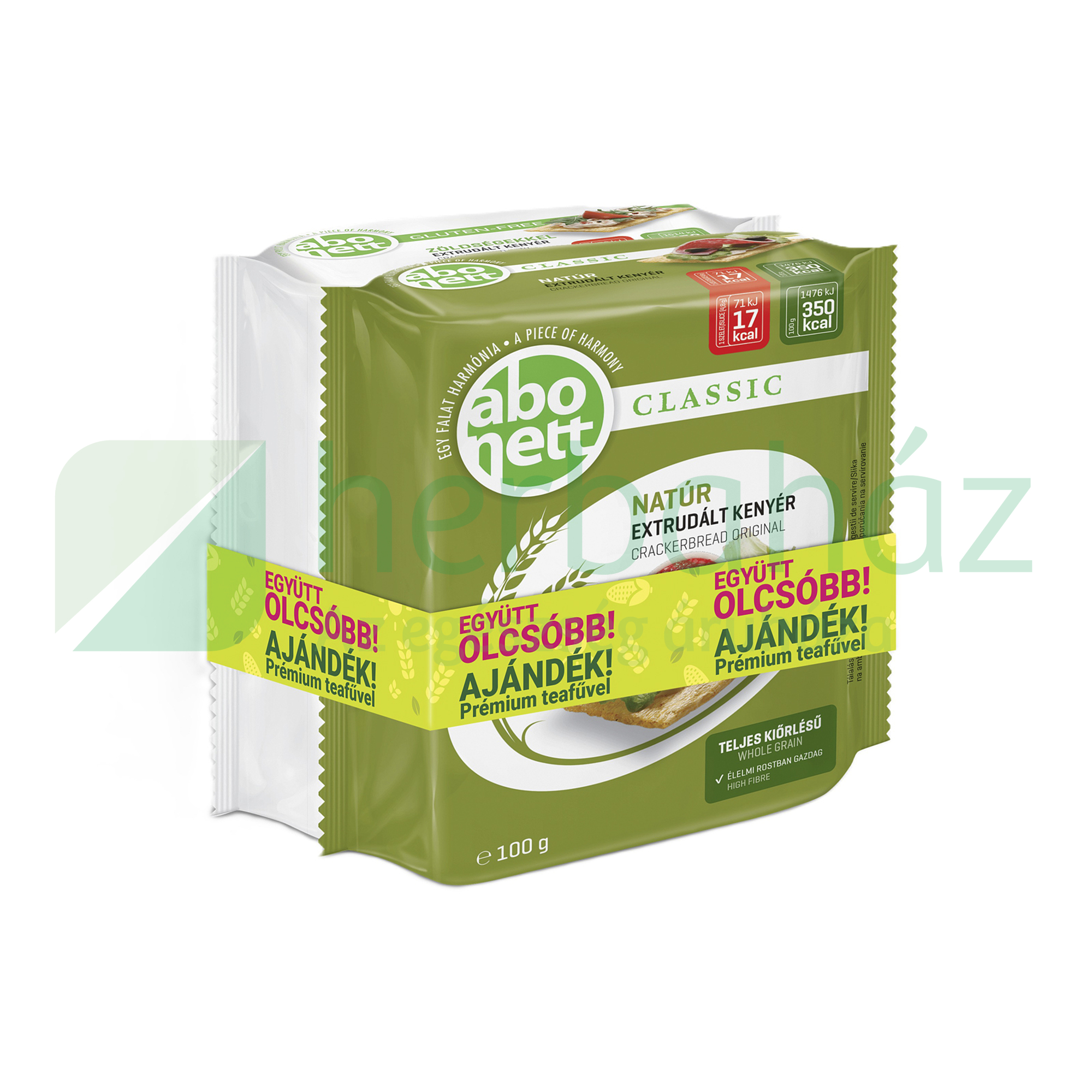 ABONETT DUOPACK NATÚR&ZÖLDSÉGES 2X100G