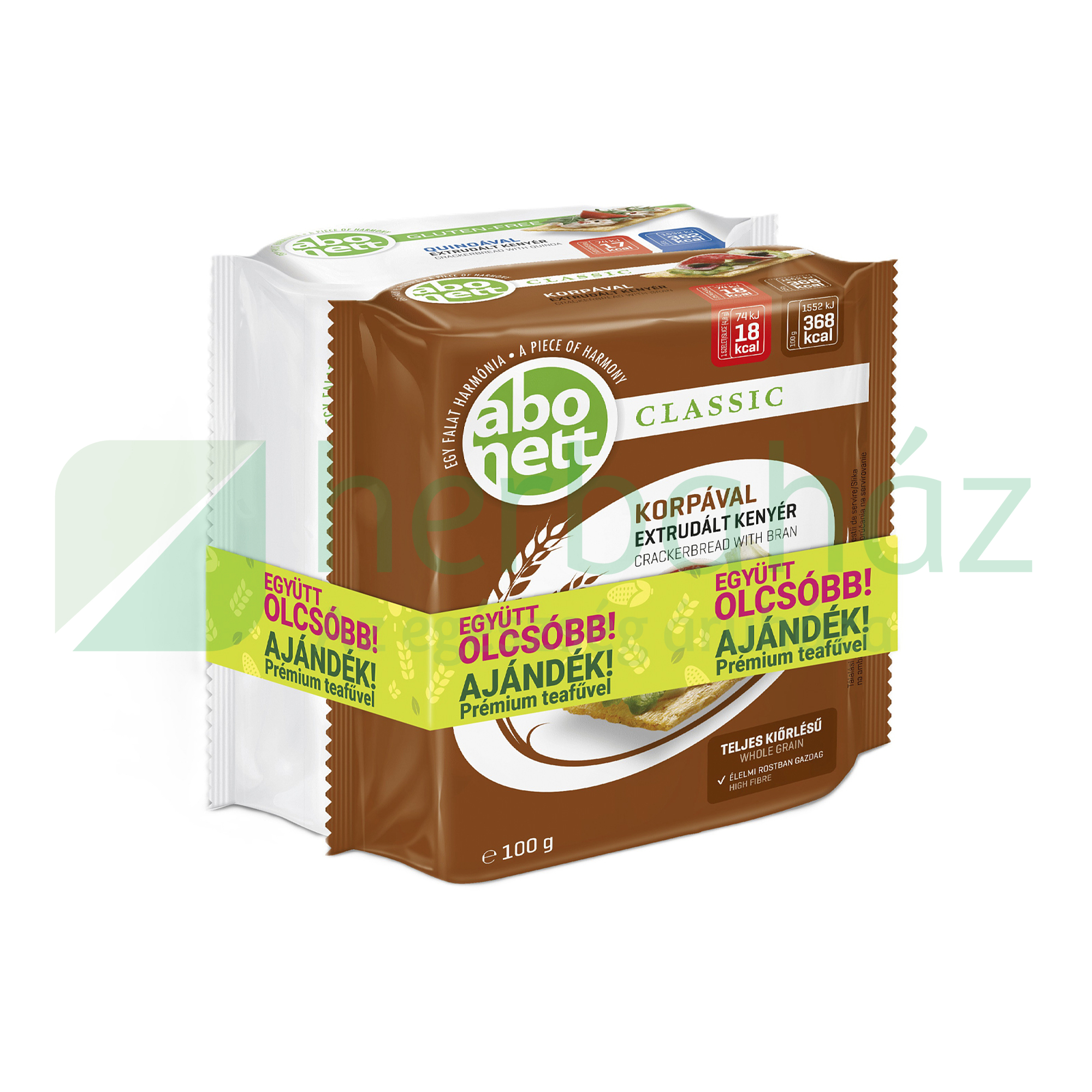 ABONETT DUOPACK QUINOÁS&KORPÁS 2X100G