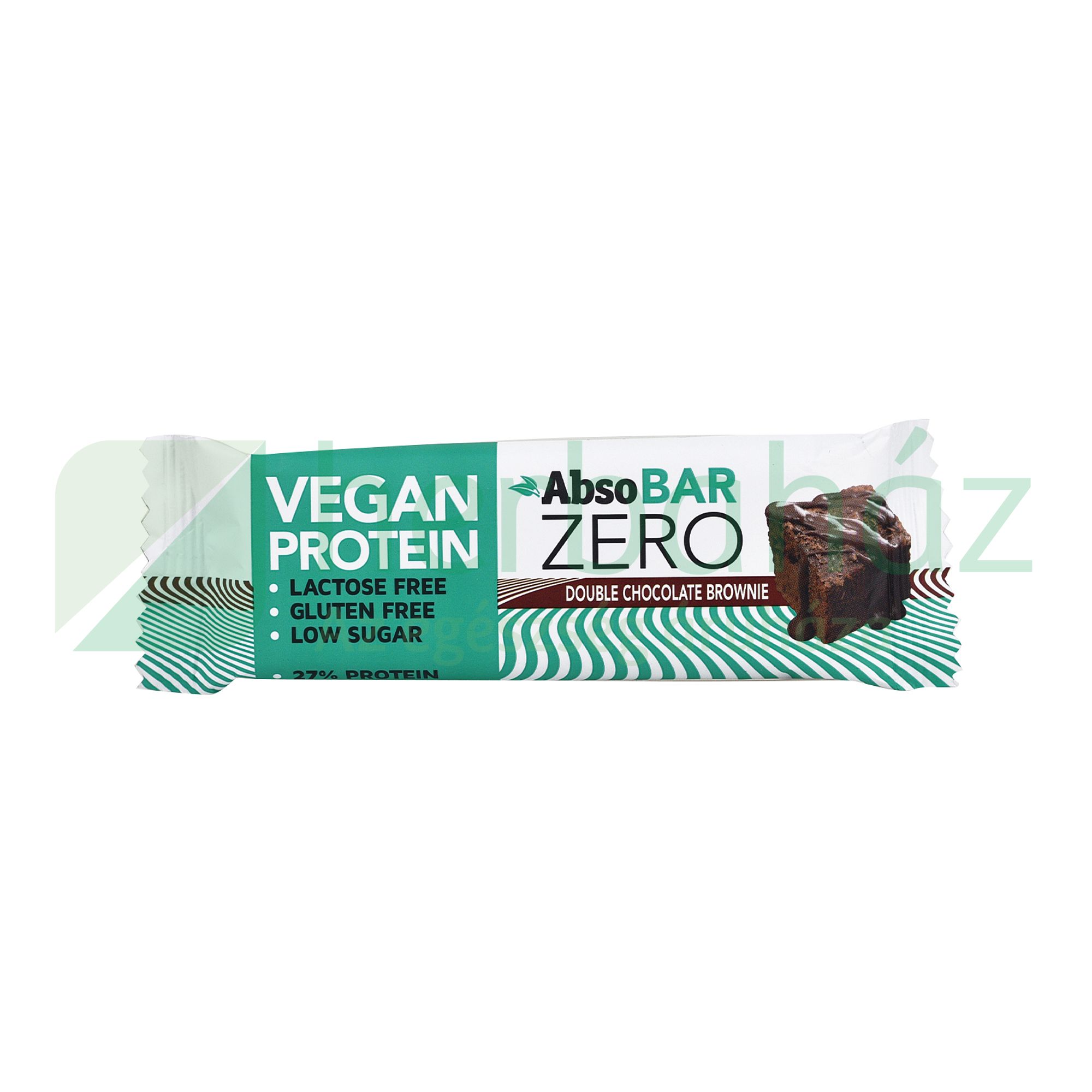 ABSOBAR ZERO VEGAN PROTEINSZELET DOUBLE CHOCOLATE BROWNIE 40G