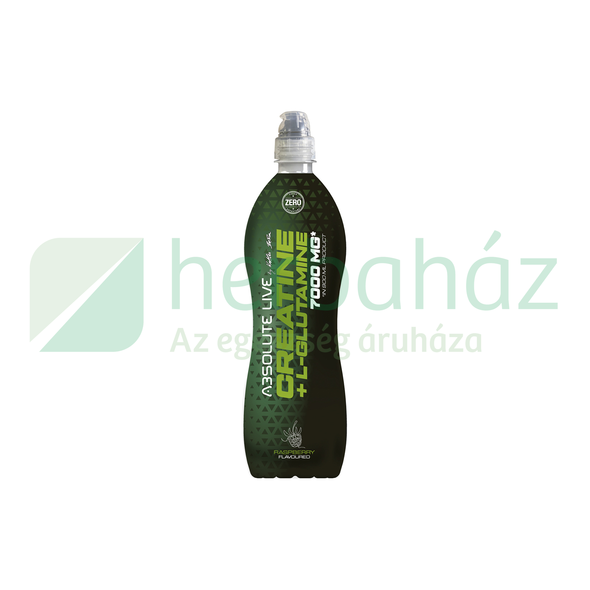 ABSOLUTE LIVE KREATIN + L-GLUTAMIN - MÁLNA 900ML DRS+50FT BETÉTDÍJ