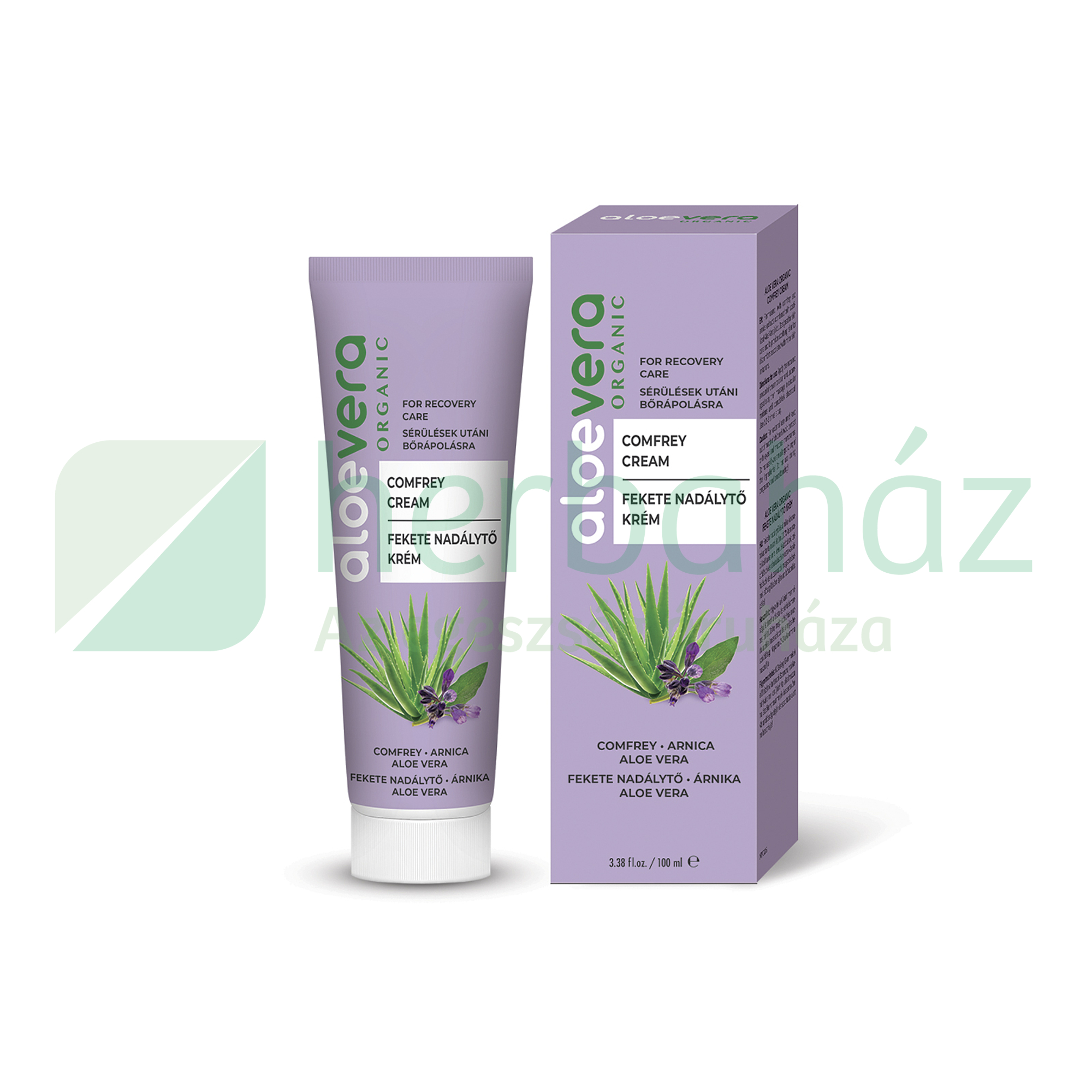 ALOE VERA ORGANIC FEKETE NADÁLYTŐ KRÉM 100ML
