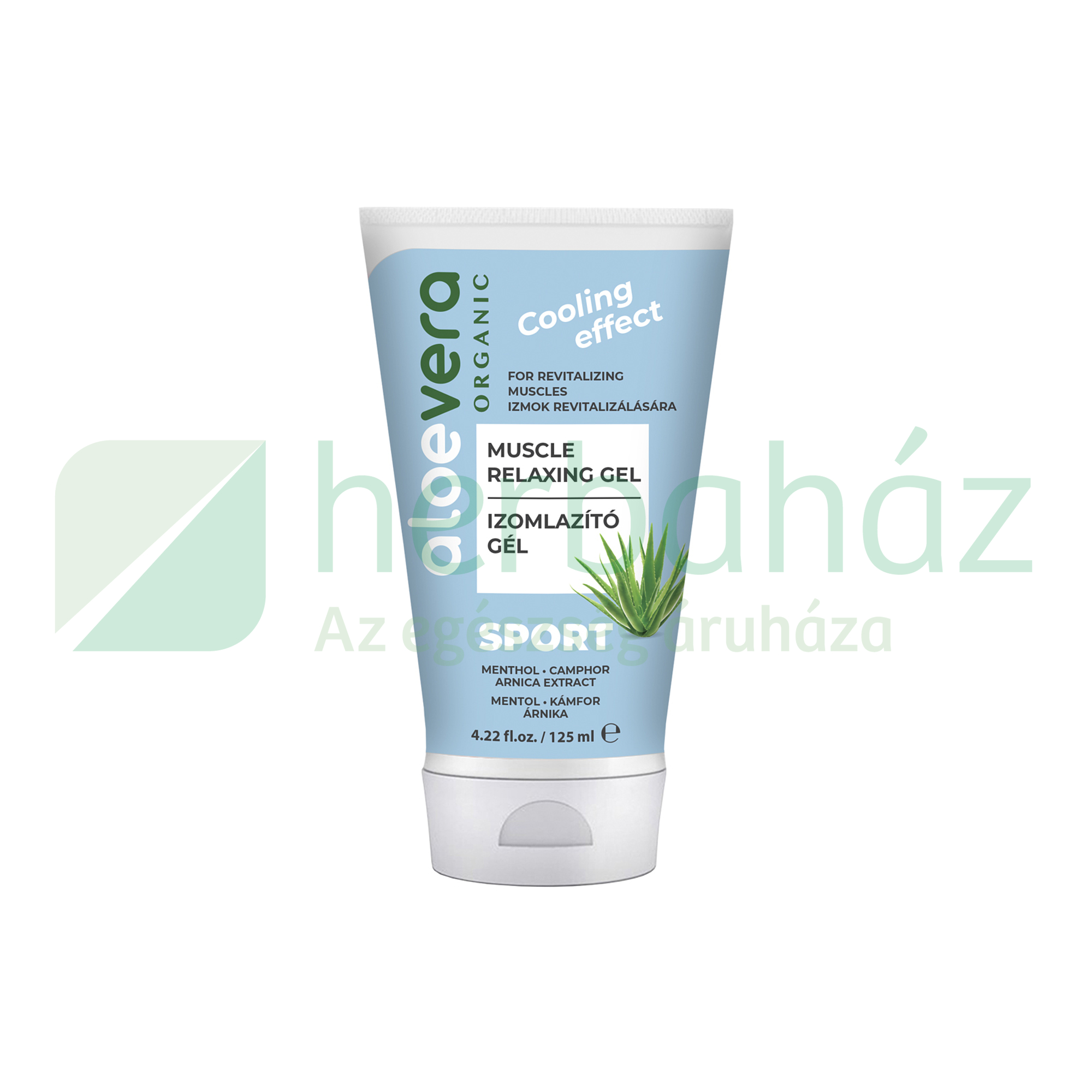 ALOE VERA ORGANIC SPORT HŰSÍTŐ GÉL 125ML