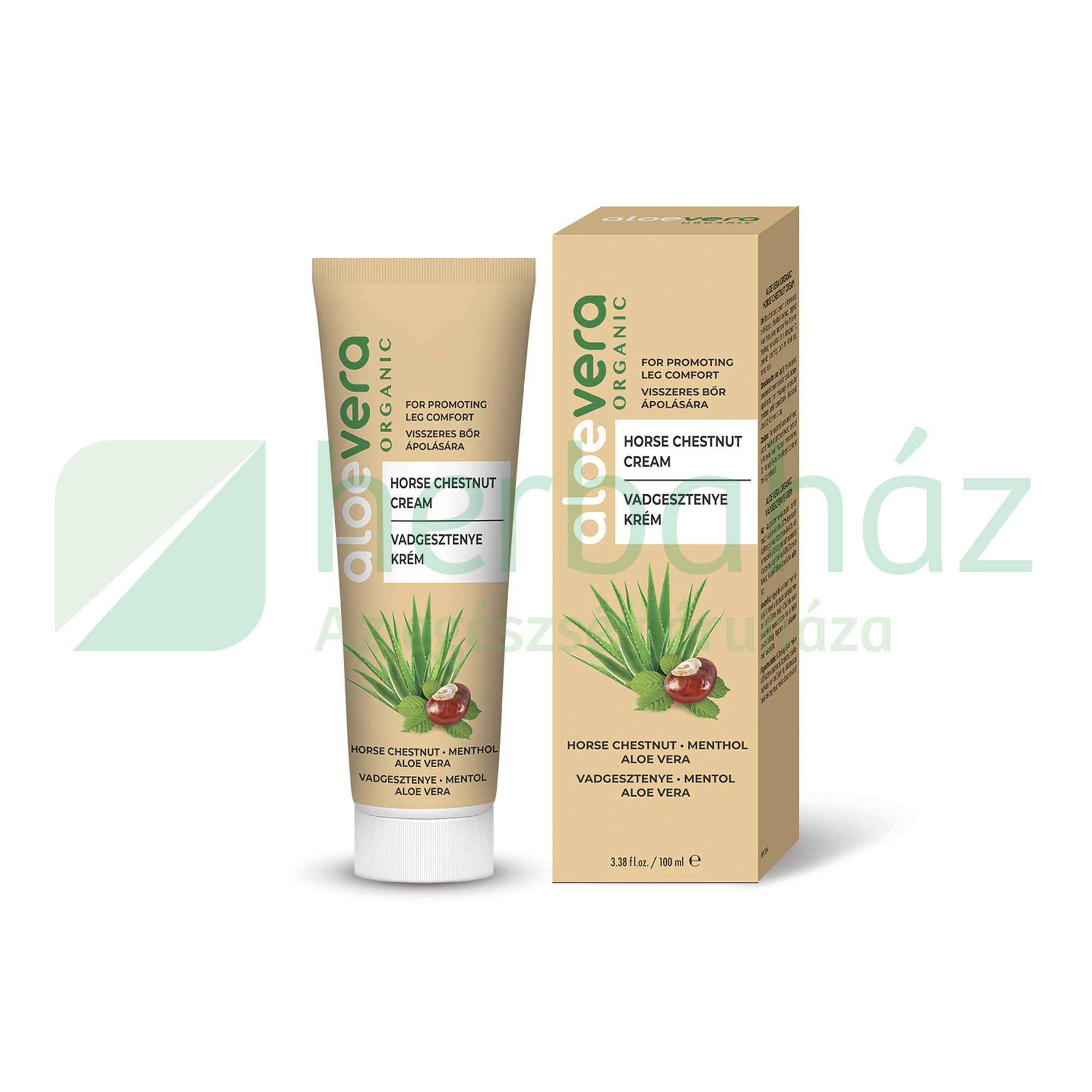 ALOE VERA ORGANIC VADGESZTENYE KRÉM 100ML