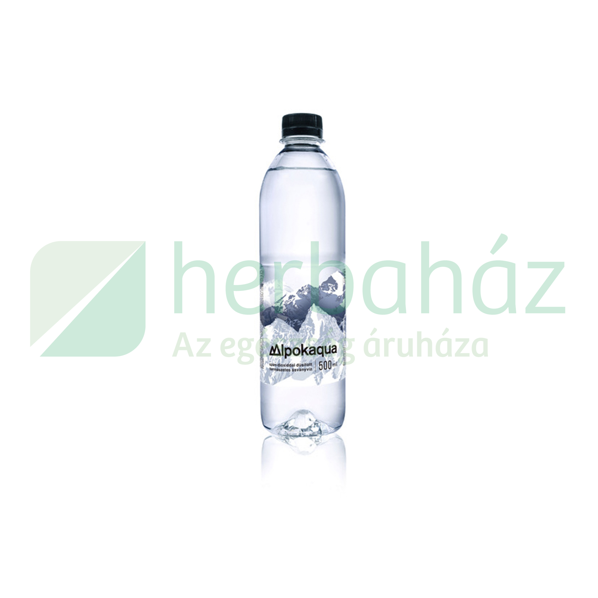 ALPOKAQUA SZÉNSAVAS TERMÉSZETES ÁSVÁNYVÍZ 500ML