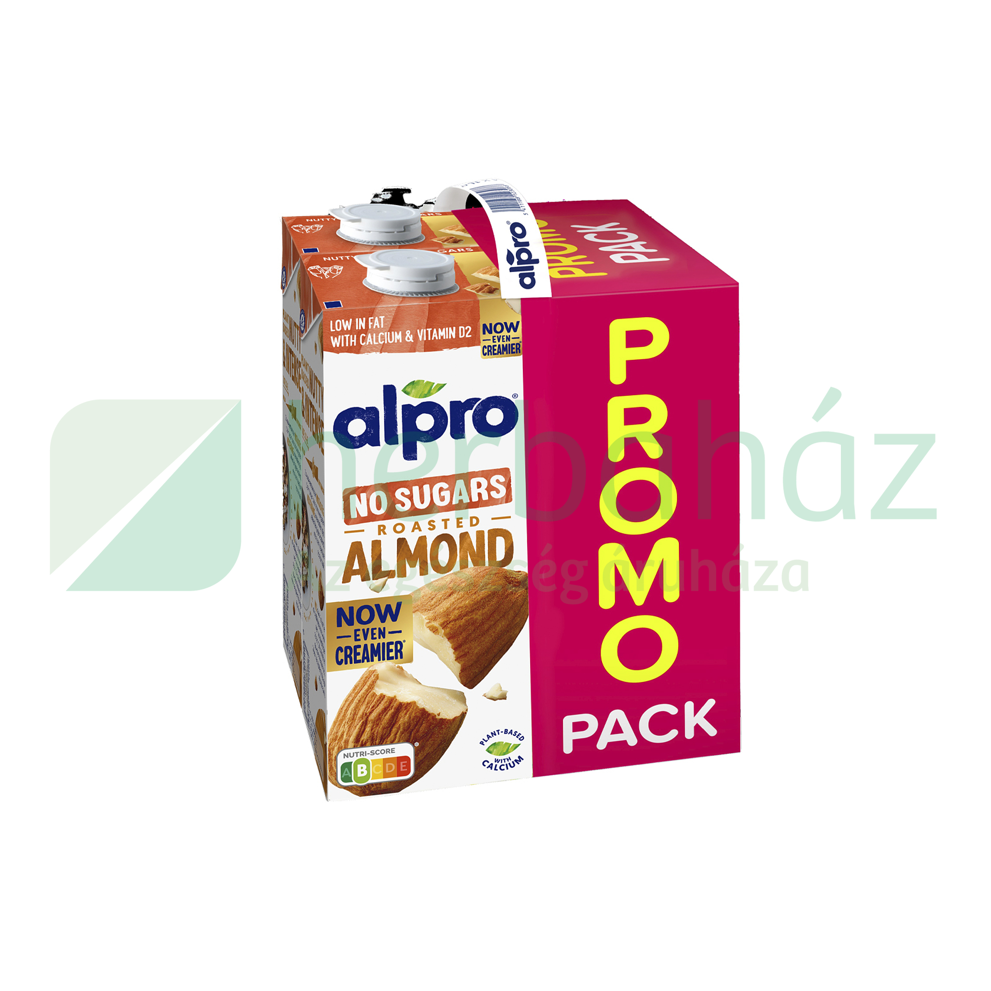 ALPRO PÖRKÖLT MANDULAITAL CUKORMENTES 4X1000ML