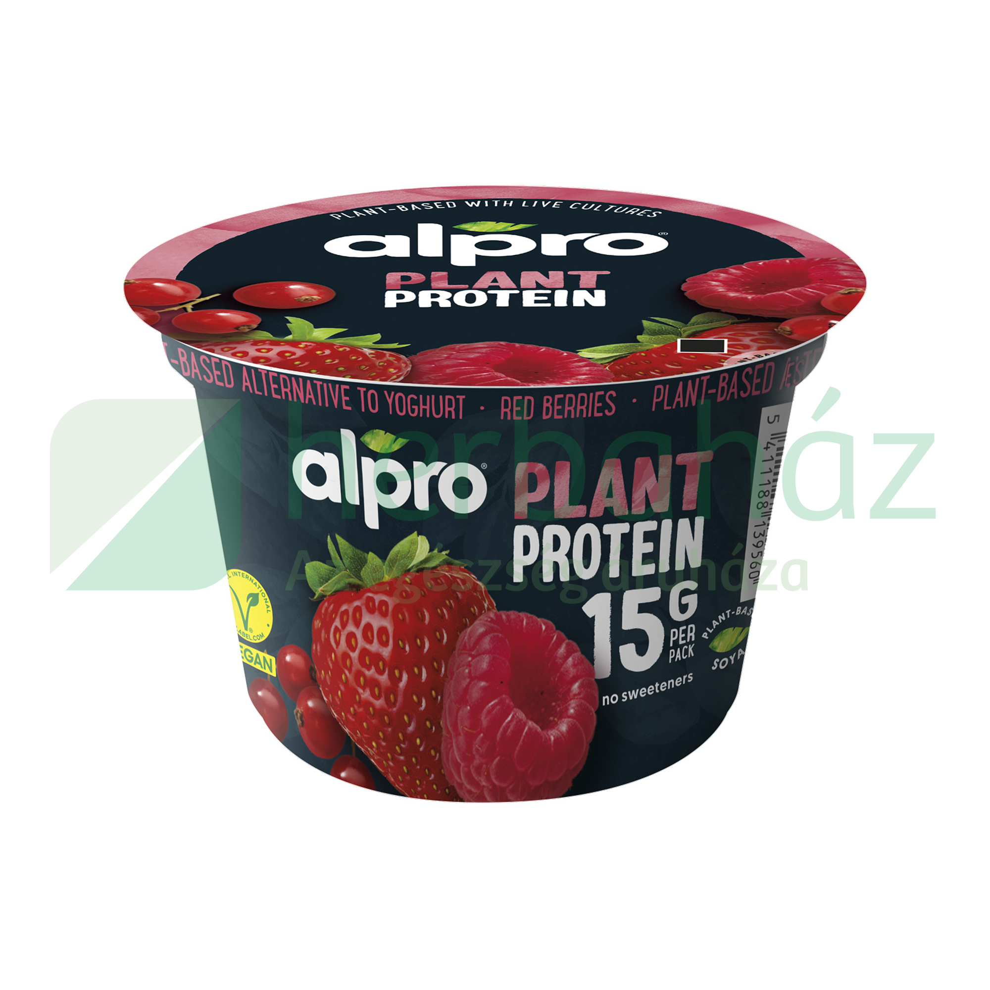 ALPRO PROTEIN SZÓJAGURT PIROSGYÜMÖLCS VAGY MANGÓ-BANÁN MIX 200G[H]