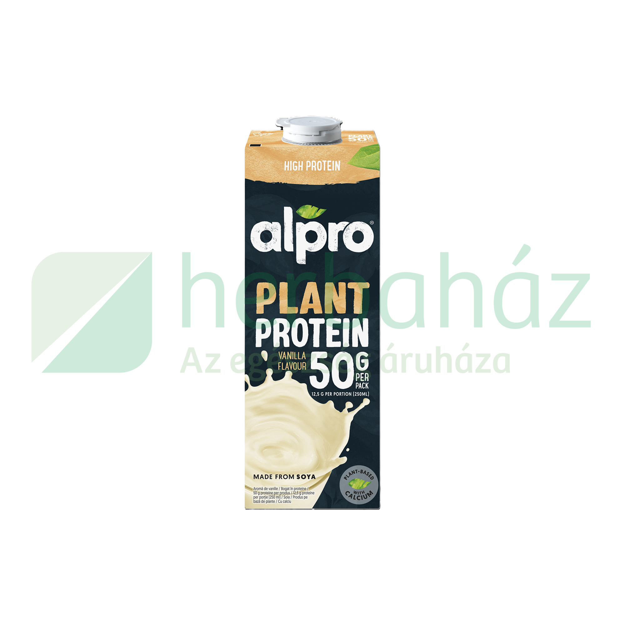 ALPRO PROTEIN SZÓJAITAL KALCIUMMAL VANÍLIAÍZŰ 1000ML