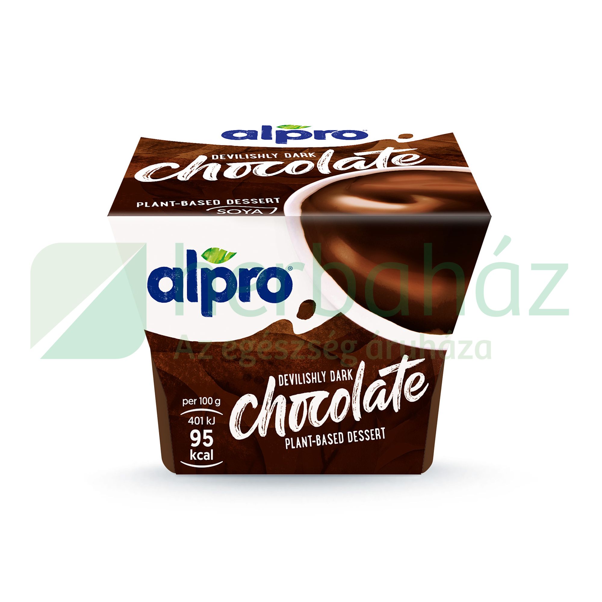 ALPRO SZÓJADESSZERT ÉTCSOKOLÁDÉS 125G