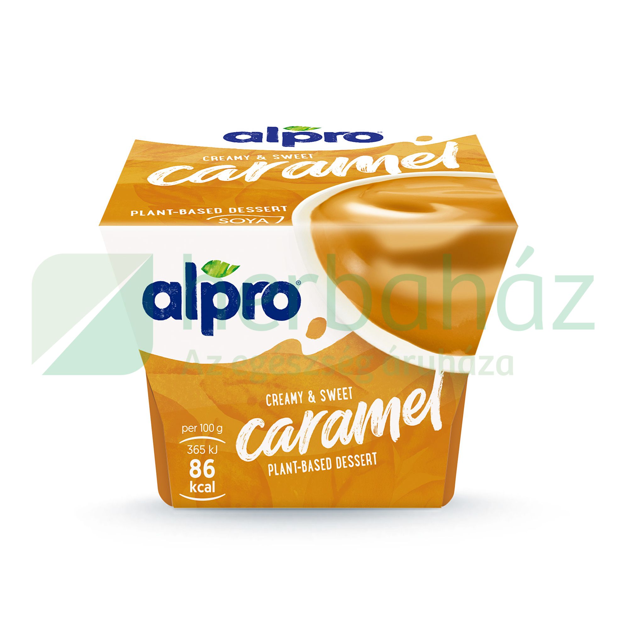 ALPRO SZÓJADESSZERT KARAMELL 125G