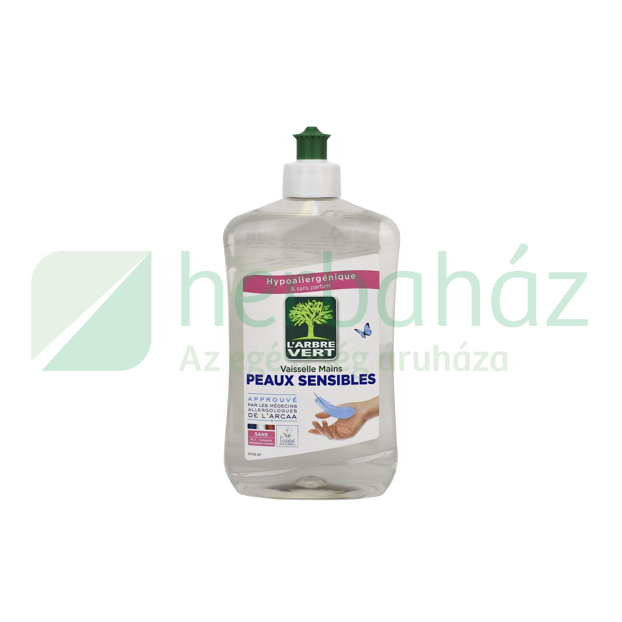 LARBRE VERT MOSOGATÓSZER ÉRZÉKENY BŐRRE 500ML