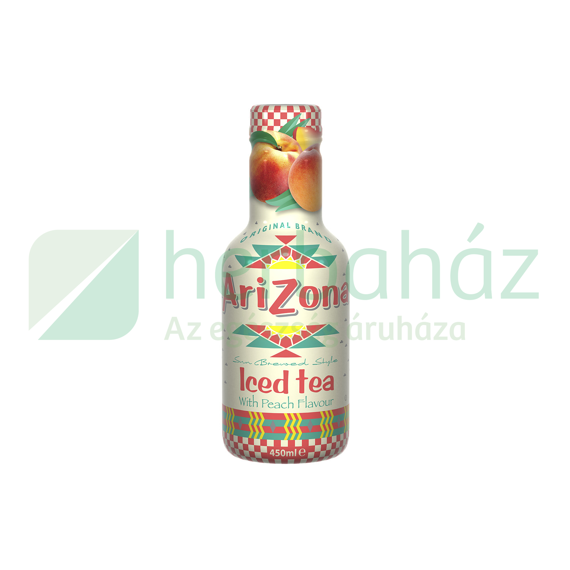 ARIZONA SZÉNSAVMENTES ÜDÍTŐ BARACK IZŰ FEKETE TEA 450ML DRS+50FT BETÉTDÍJ