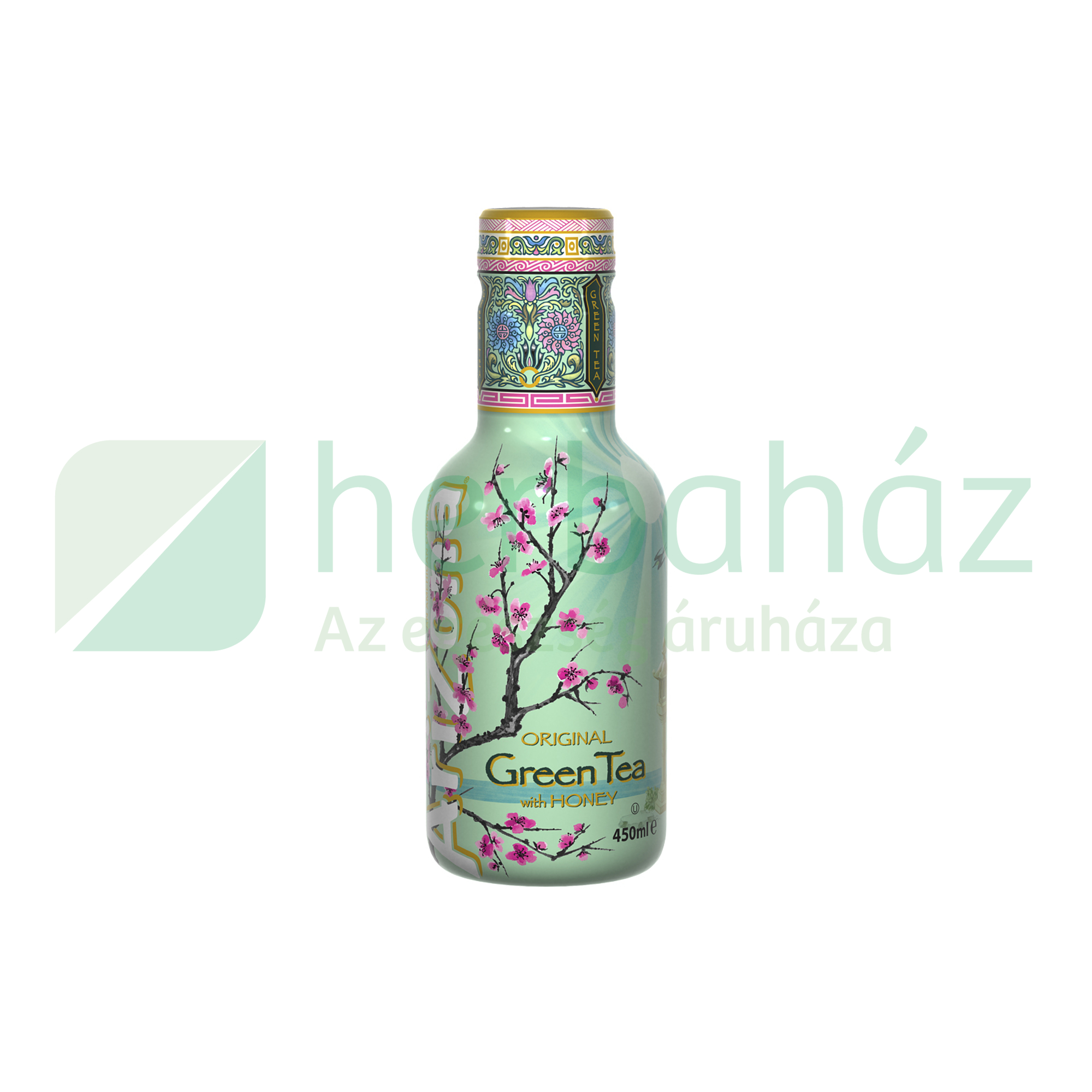 ARIZONA SZÉNSAVMENTES ÜDÍTŐ ZÖLD TEA MÉZZEL 450ML ÚJ DRS+50FT BETÉTDÍJ