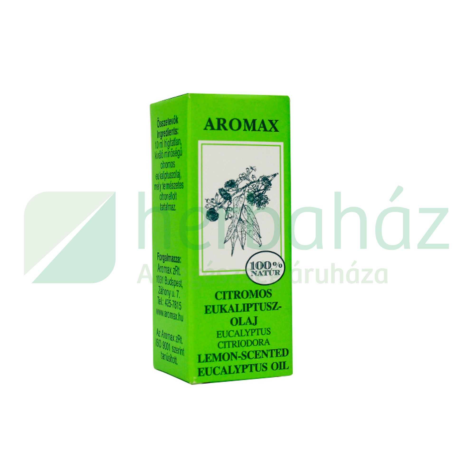 AROMAX ILLÓOLAJ CITROMOS EUKALIPTUSZ 10ML