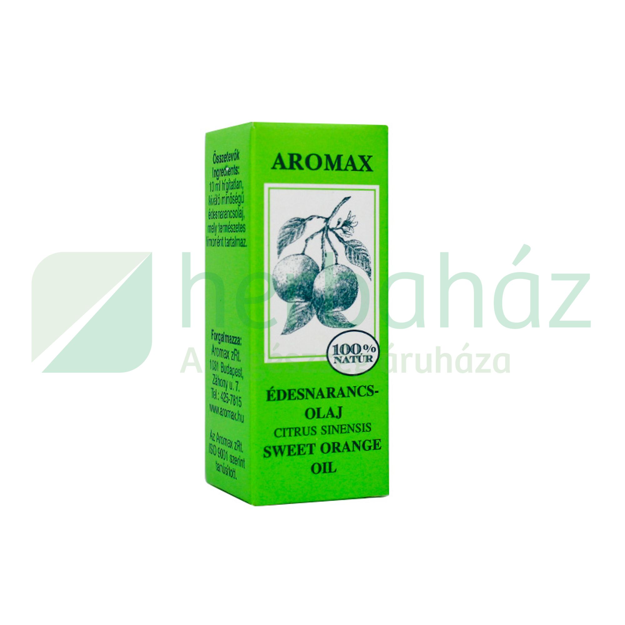 AROMAX ILLÓOLAJ ÉDESNARANCS 10ML