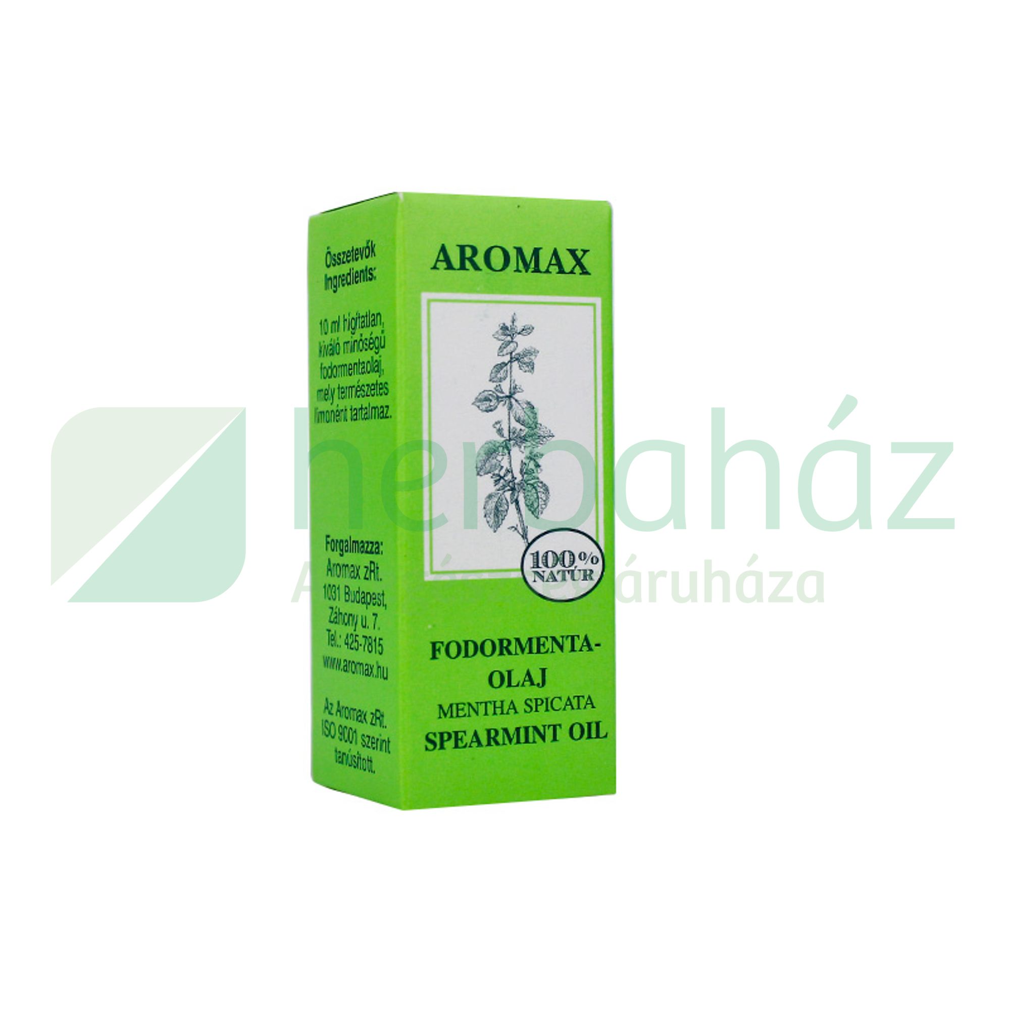 AROMAX ILLÓOLAJ FODORMENTA 10ML