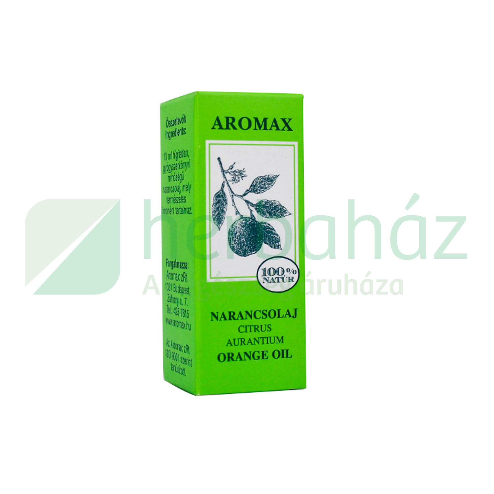 AROMAX ILLÓOLAJ NARANCS 10ML