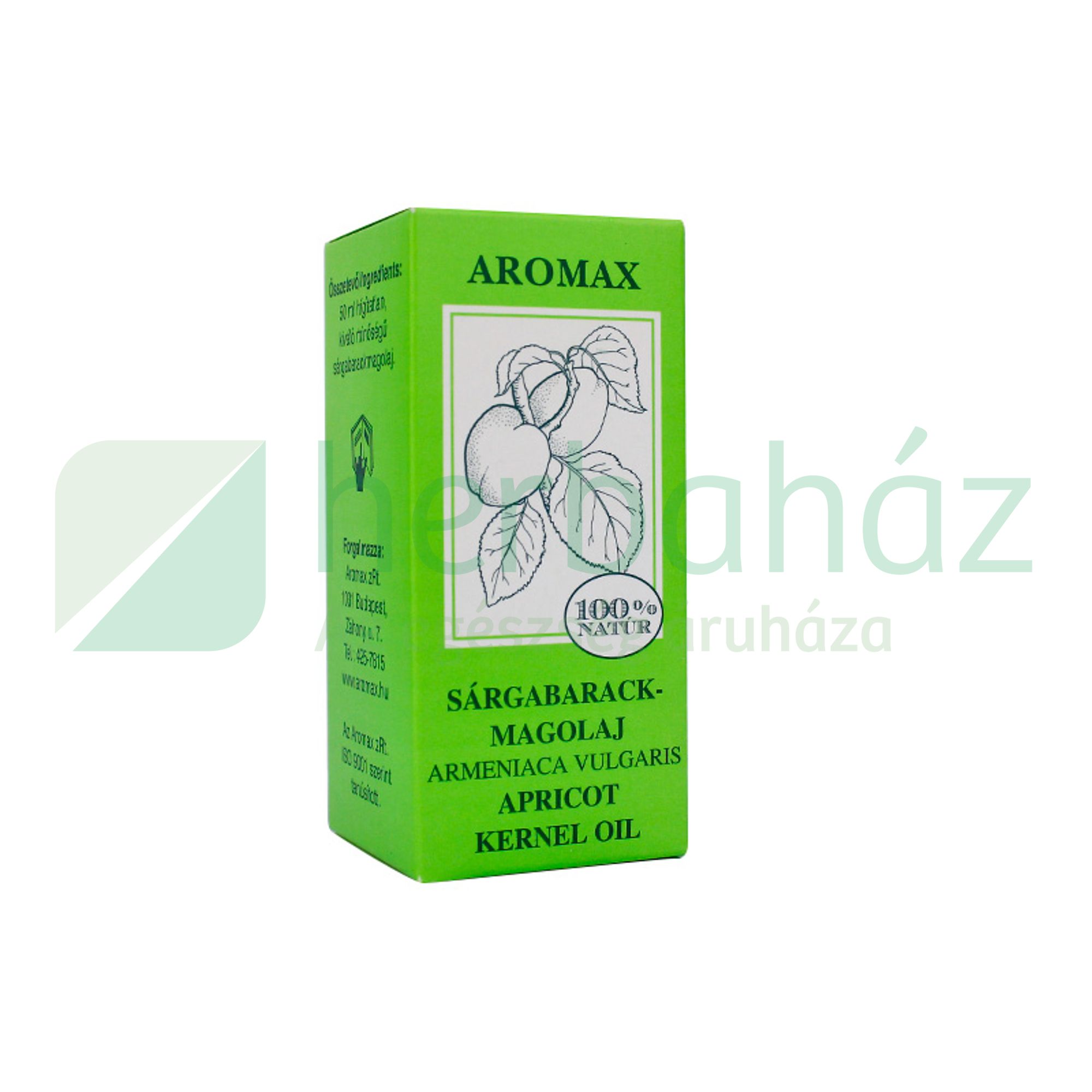 AROMAX SÁRGABARACKMAG OLAJ 50ML