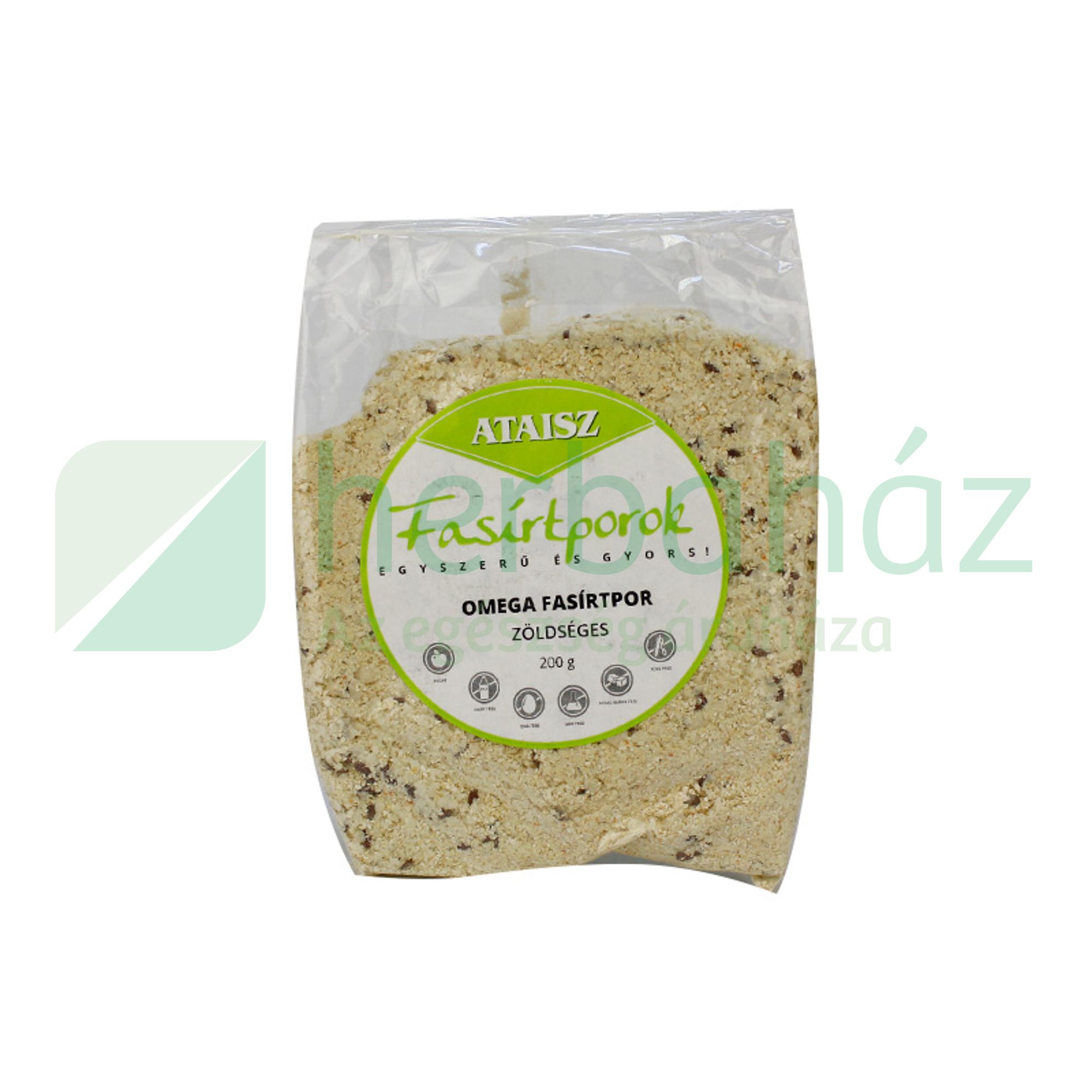 ATAISZ FASÍRTPOROK OMEGA ZÖLDSÉGES 200G