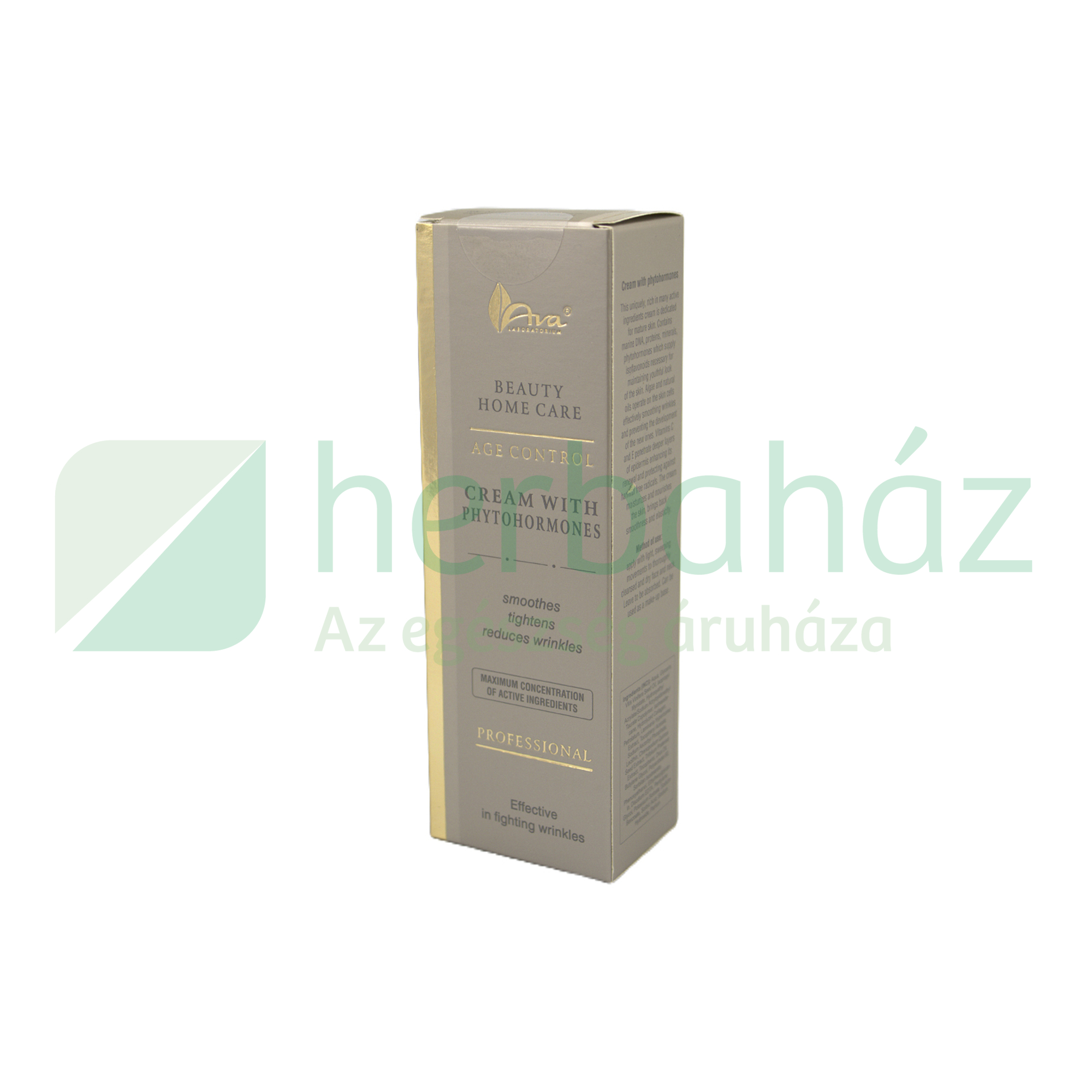 AVA AGE CONTROL PROFESSIONAL NÖVÉNYI FITOHORMONOS LIFTING HATÁSÚ, KOLLAGÉN-FELTÖLTŐ ARCKRÉM 100ML