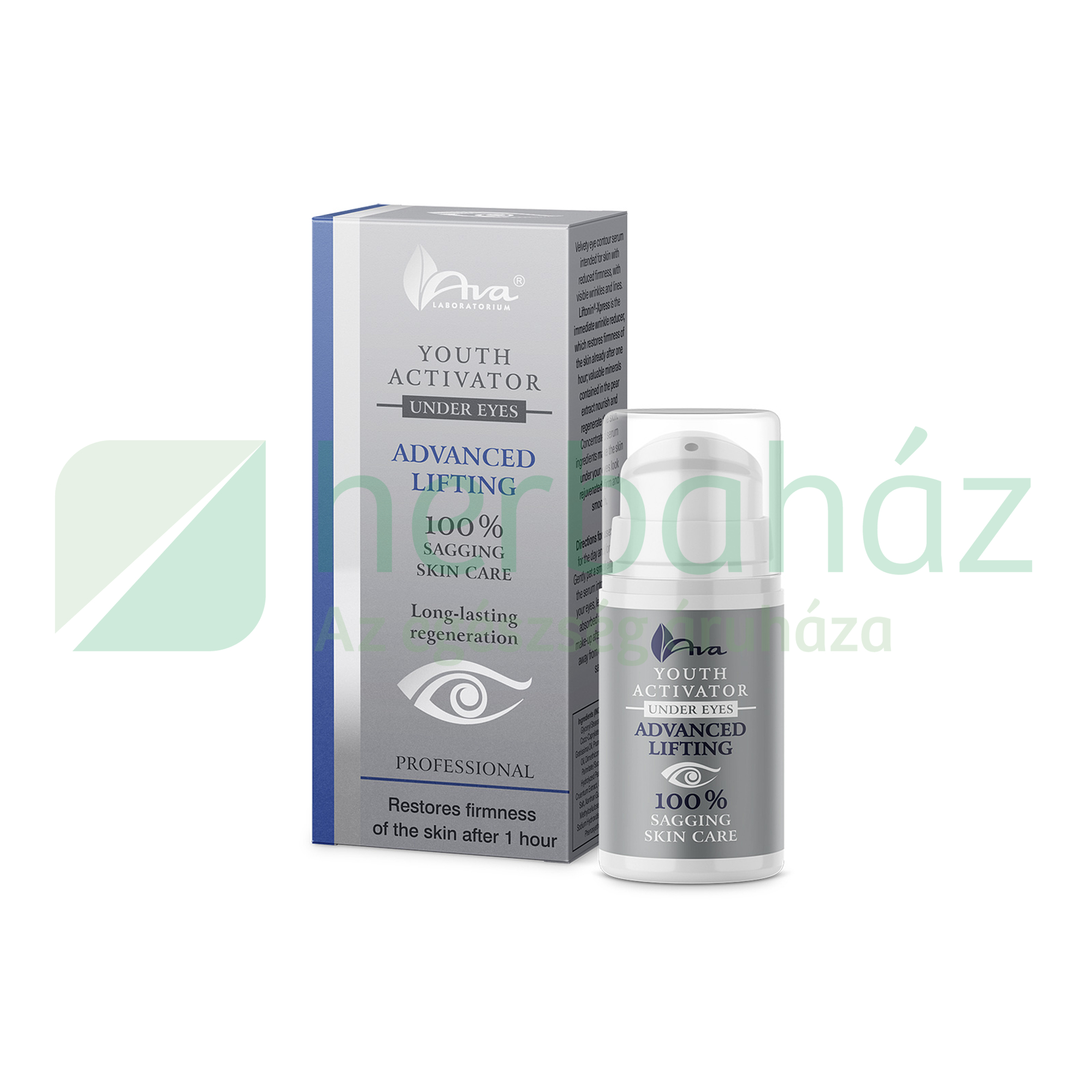 AVA FIATALSÁG AKTIVÁTOR LIFTING SZEMRÁNC SZÉRUM AZONNALI HATÁSSAL 15ML