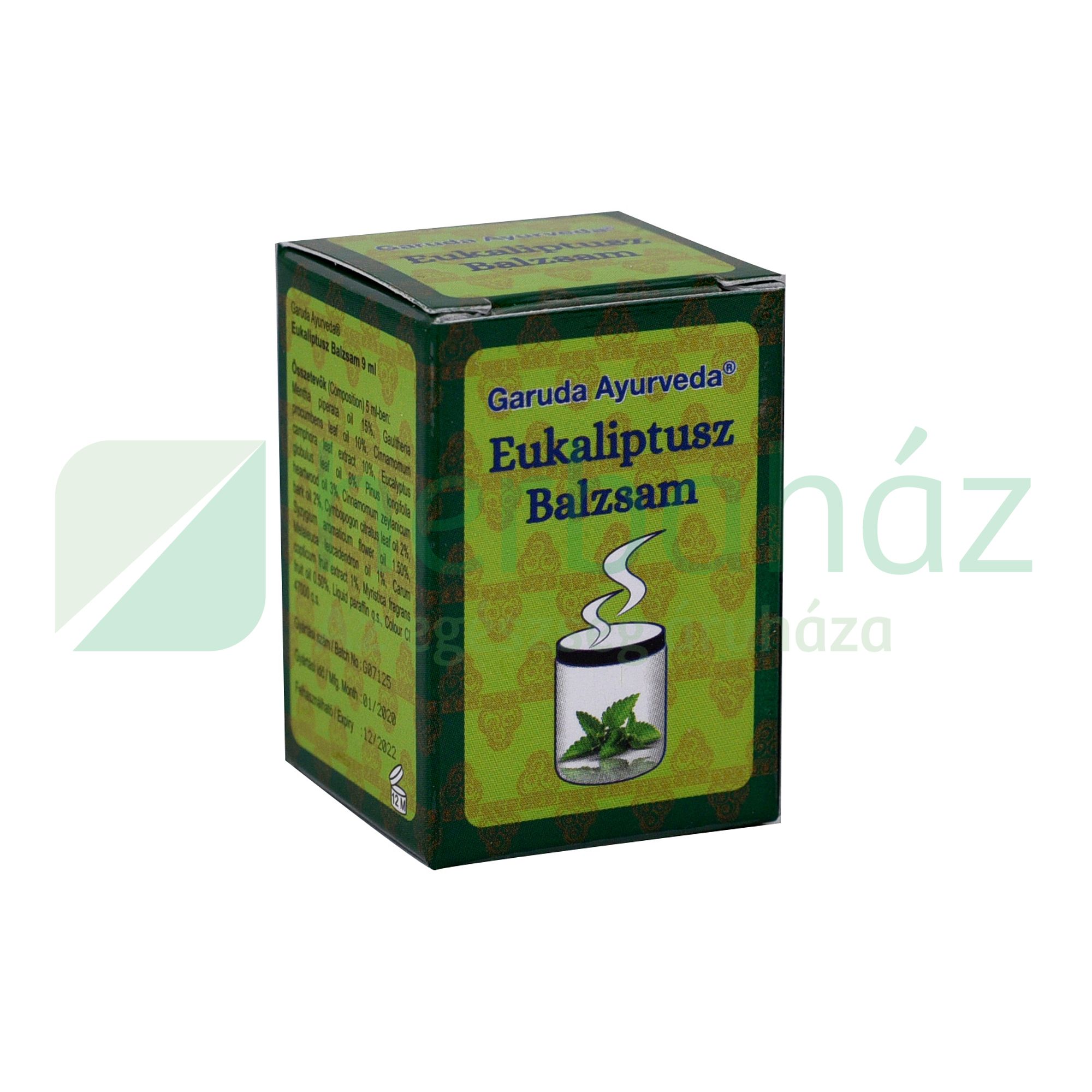 GARUDA AYURVEDA EUKALIPTUSZ BALZSAM 9ML