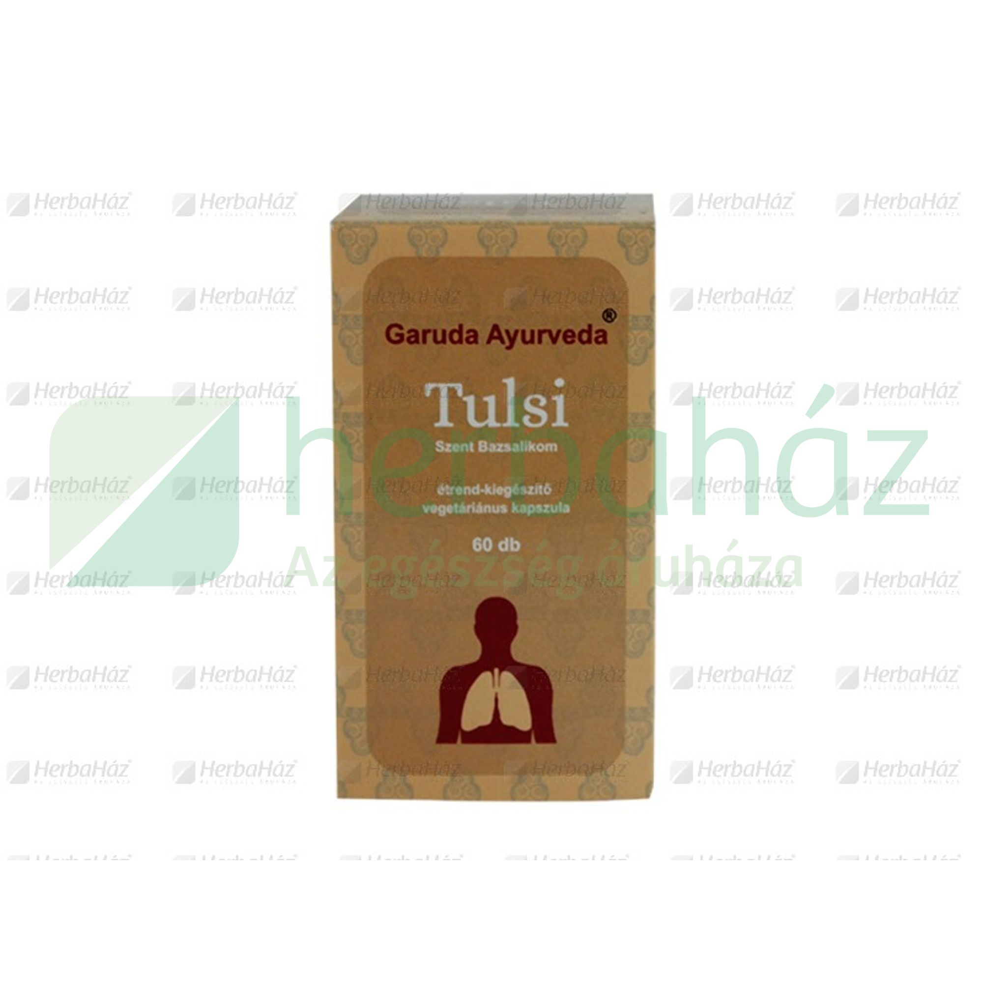 GARUDA AYURVEDA TULSI VEGETÁRIÁNUS KAPSZULA 60DB