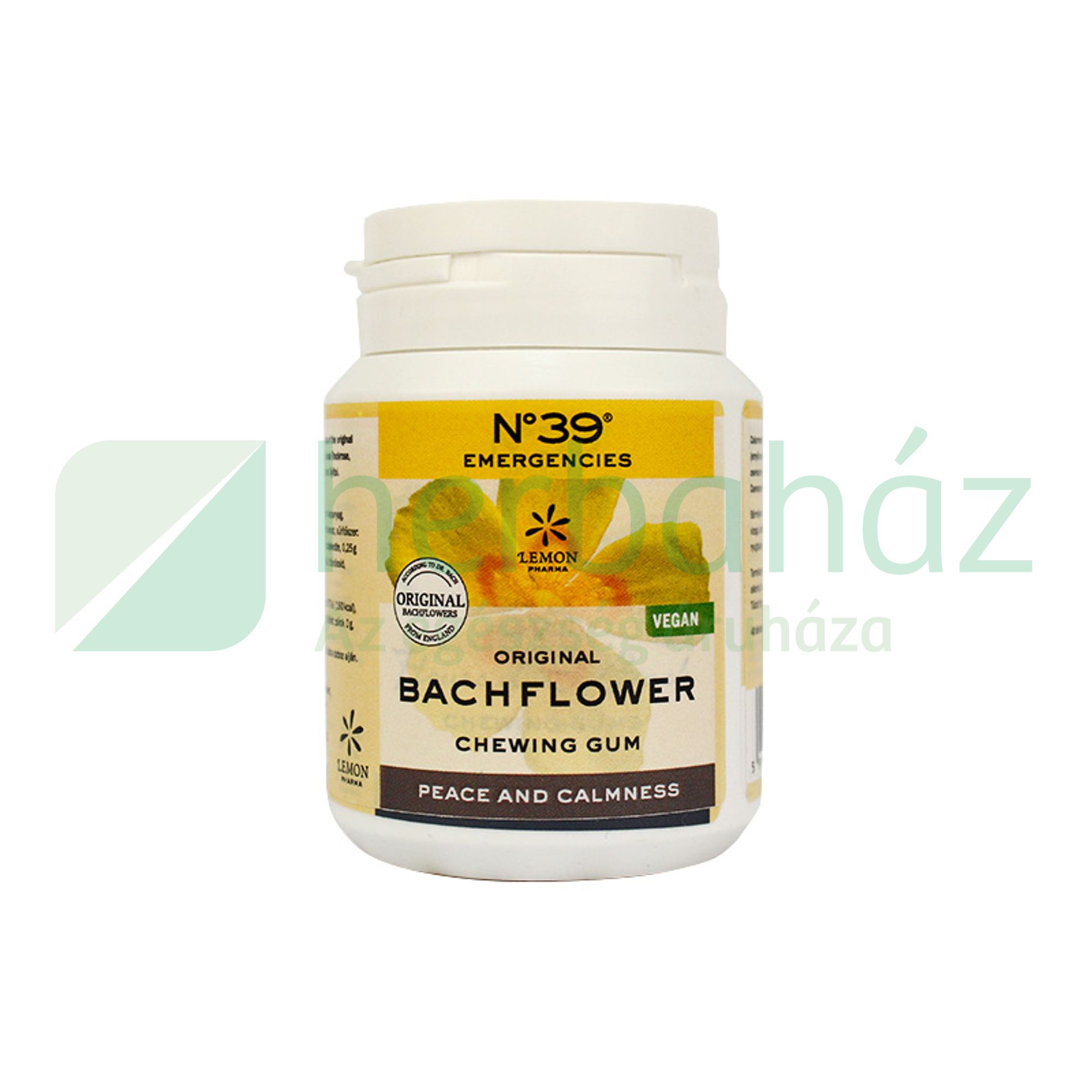 BACH VIRÁGTERÁPIÁS RÁGÓGUMI CSERESZNYESZILVA 40DB