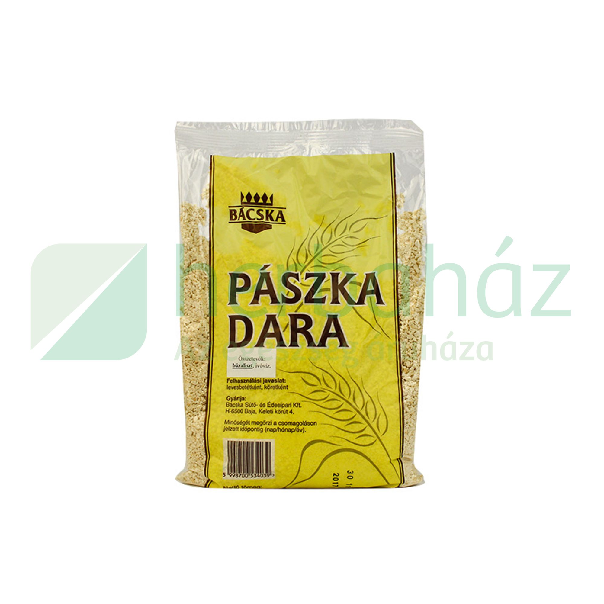 BÁCSKA PÁSZKA DARA 500G