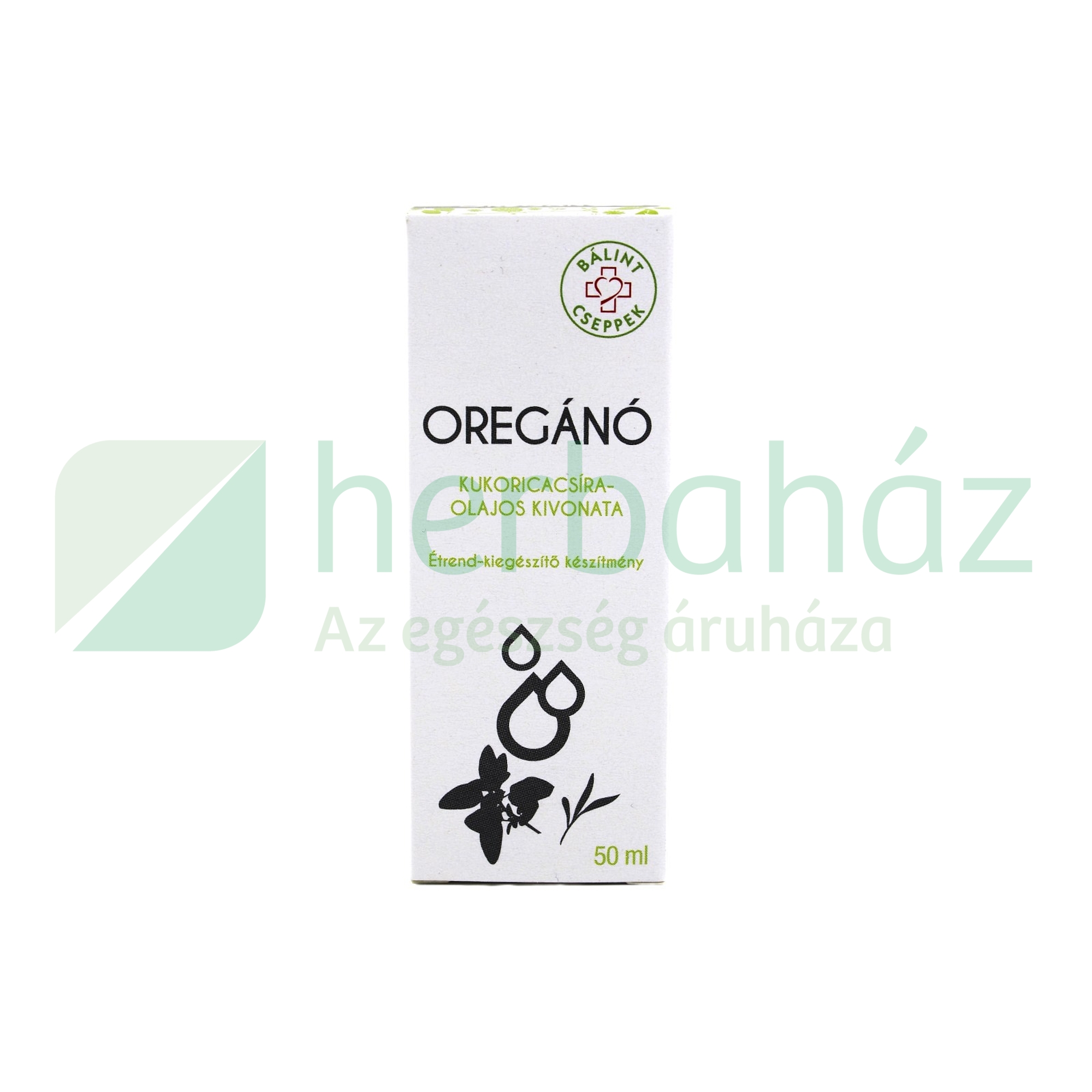 BÁLINT CSEPPEK OREGÁNÓ KUKORICA OLAJOS KIVONATA 50ML