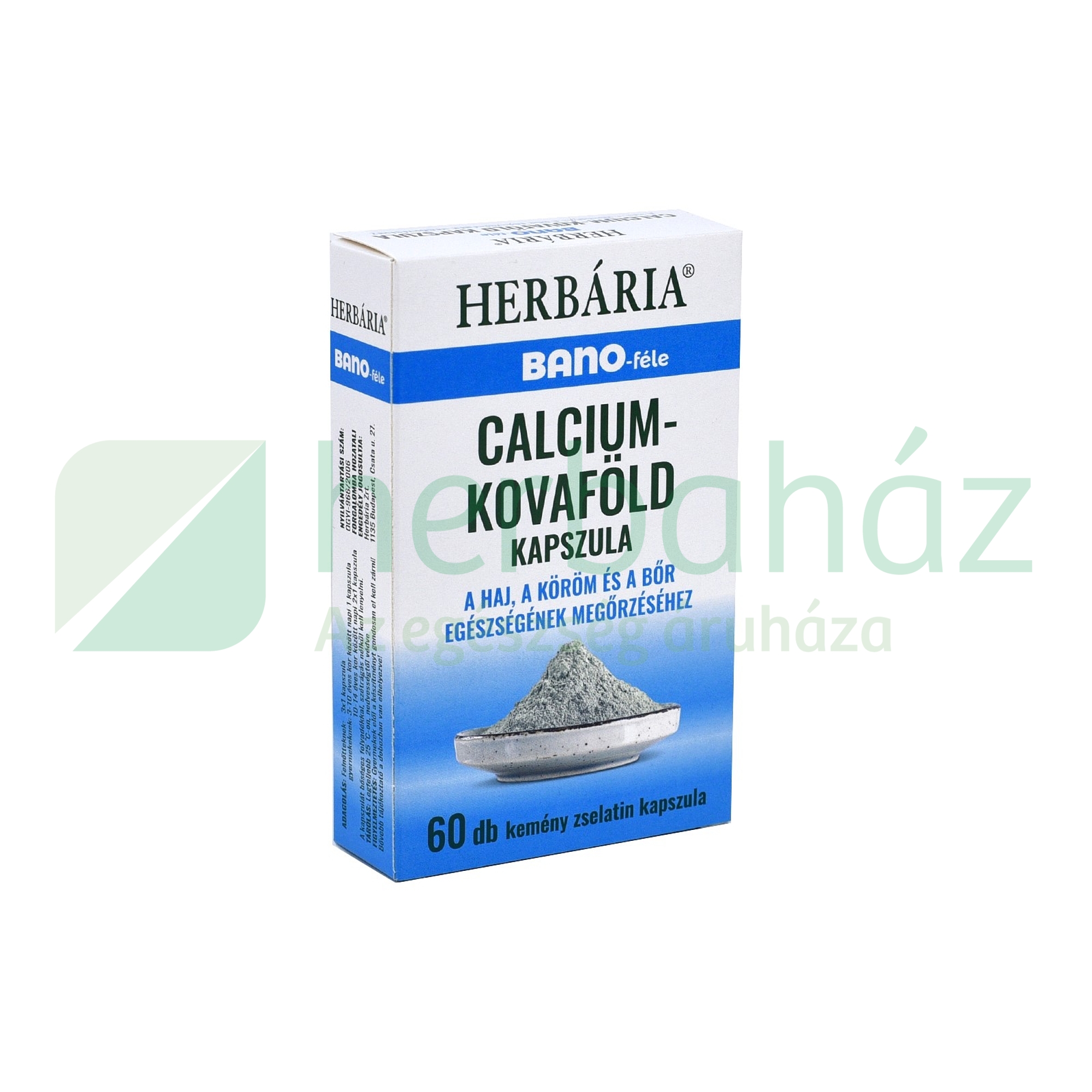 BANO CALCIUM KOVAFÖLD KAPSZULA 60DB