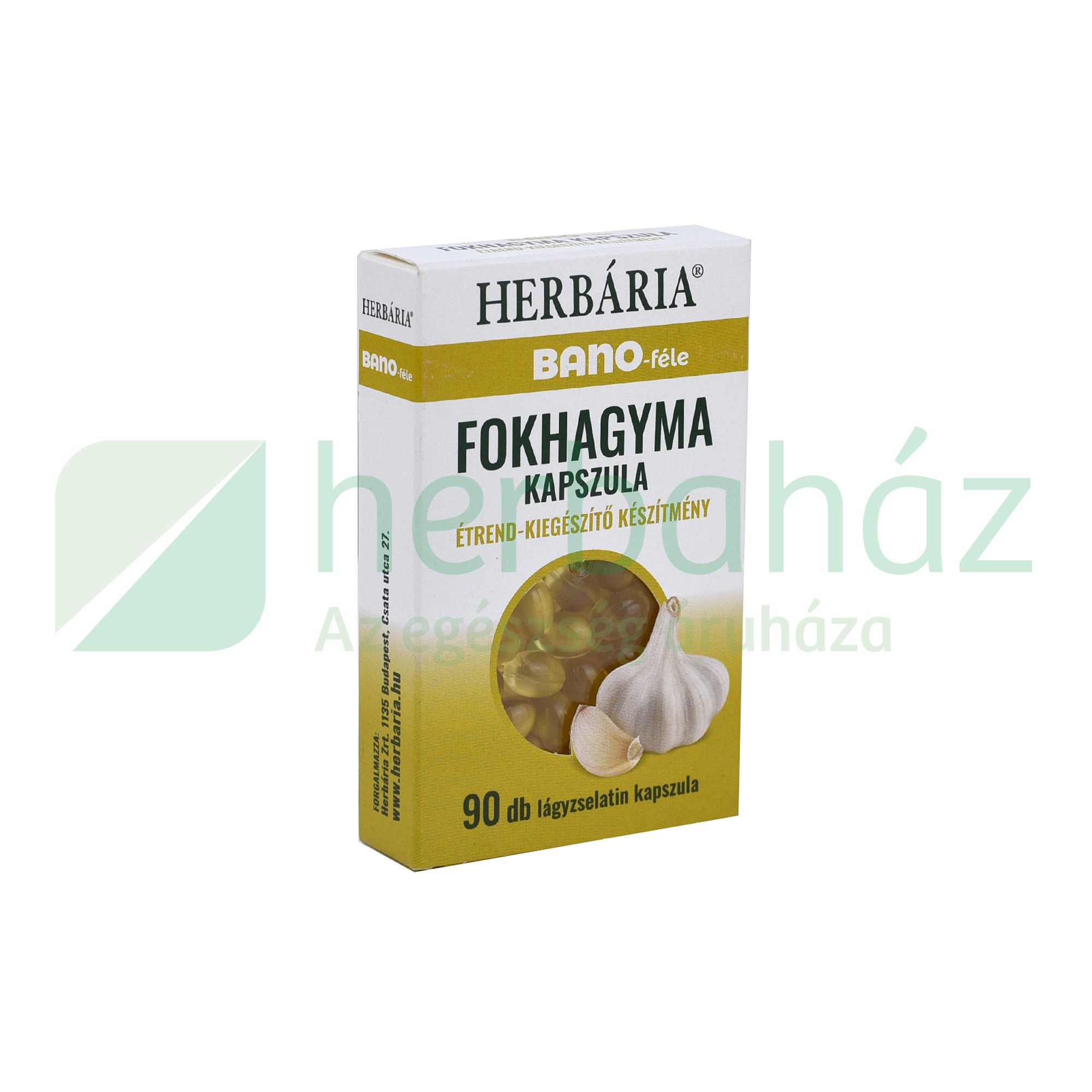 BANO FOKHAGYMA KAPSZULA 90DB