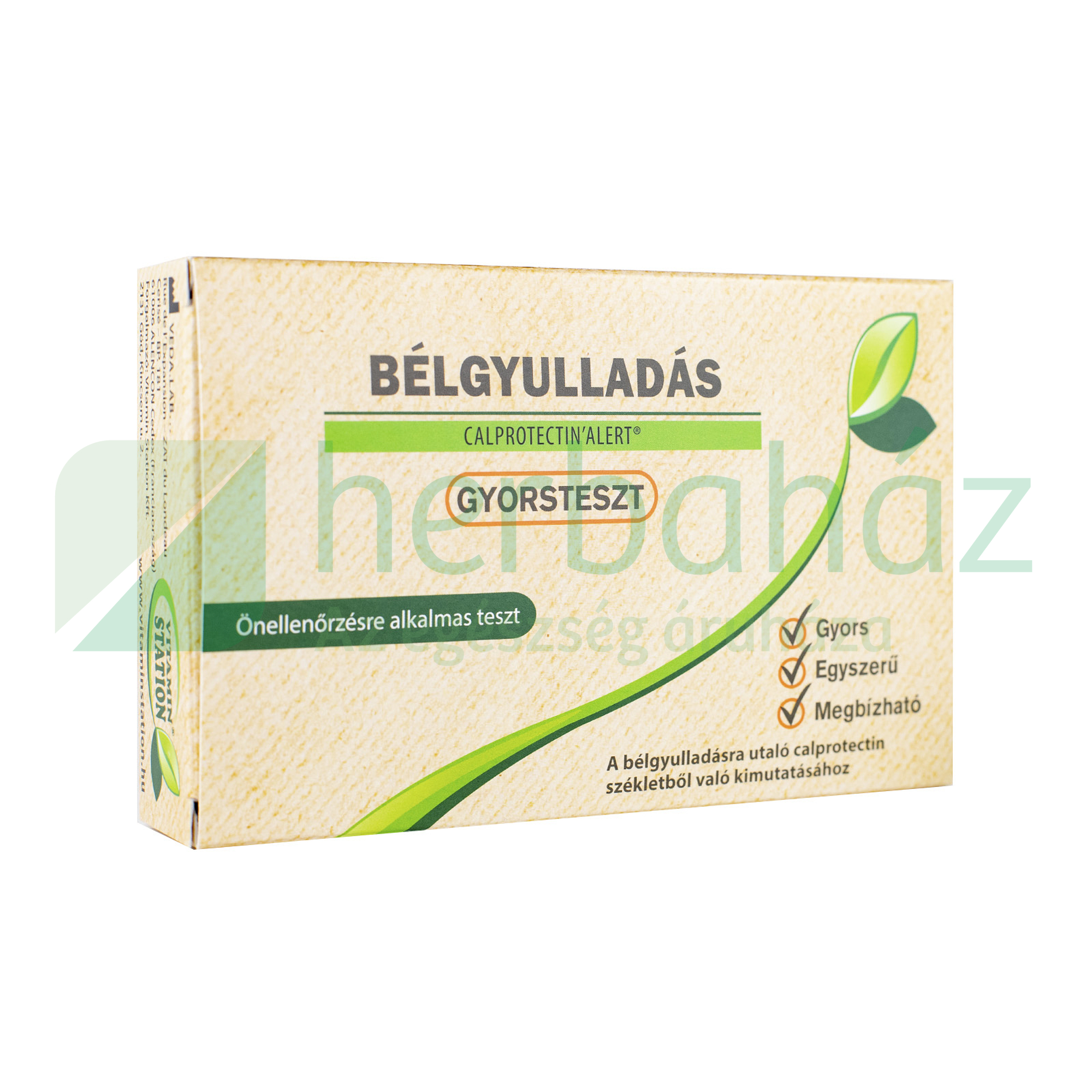 VITAMIN STATION BÉLGYULLADÁS GYORSTESZT 1DB