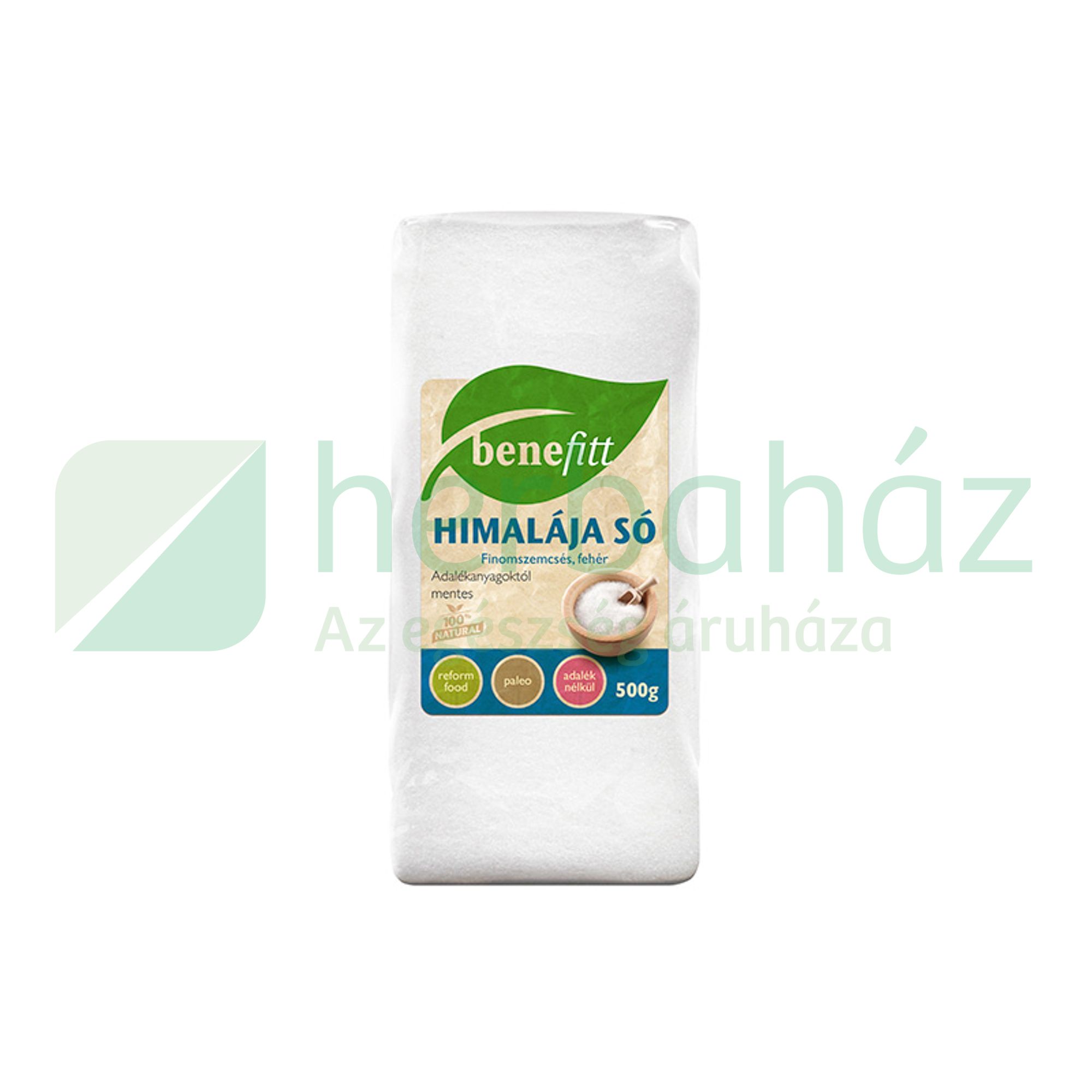 BENEFITT HIMALÁJA SÓ FEHÉR FINOM 500G