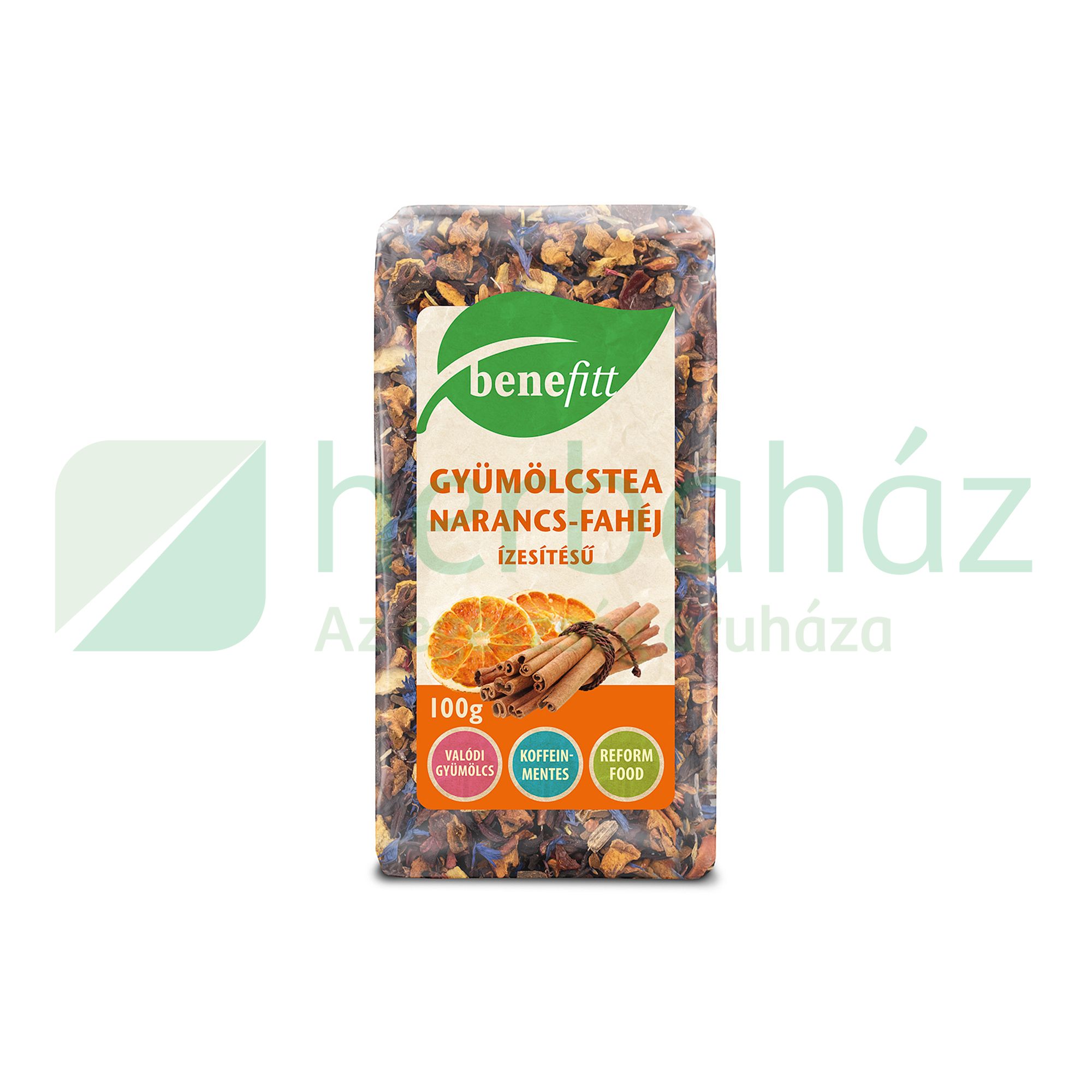 BENEFITT NARANCS-FAHÉJ TEA 100G