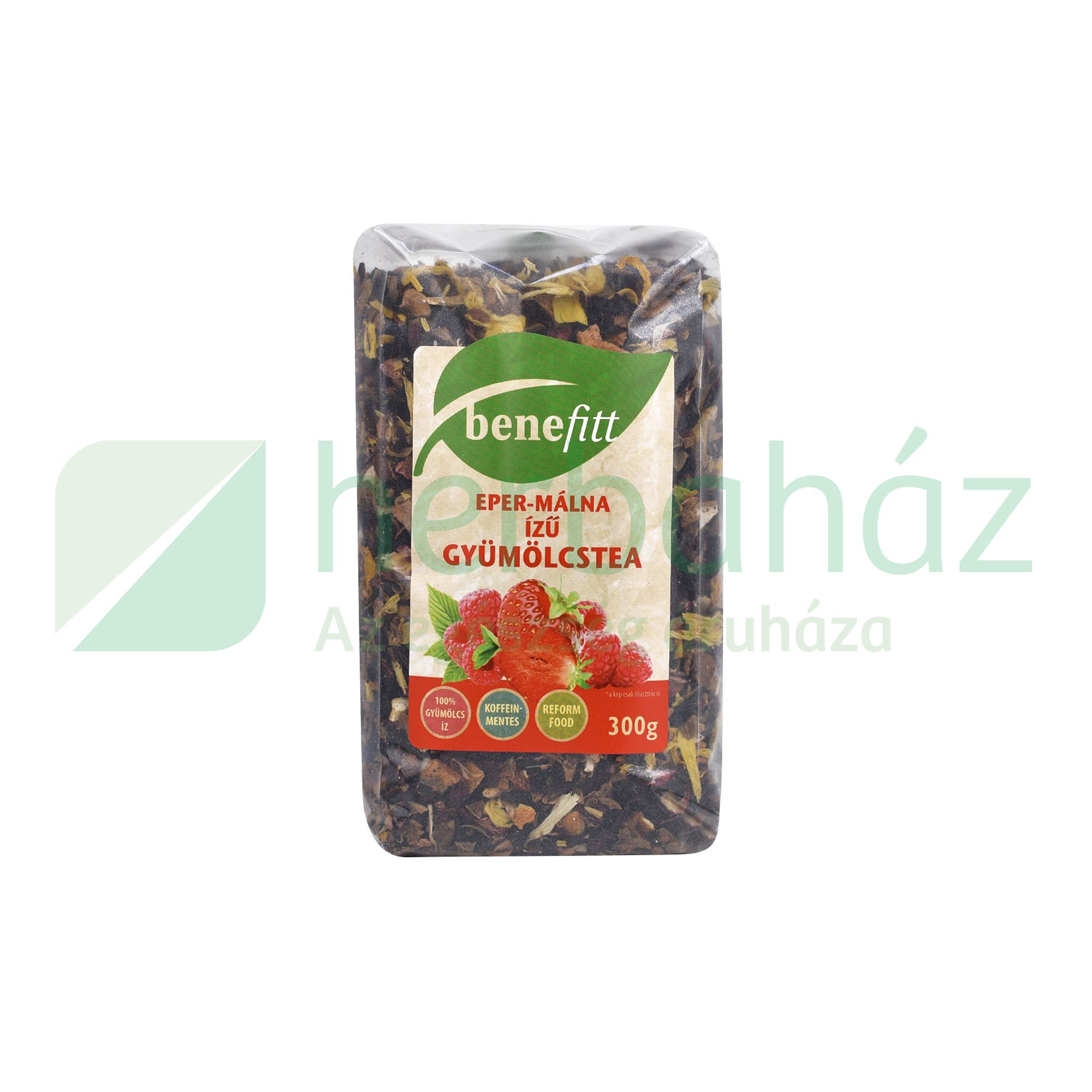 BENEFITT TEA EPER-MÁLNA ÍZŰ 300G