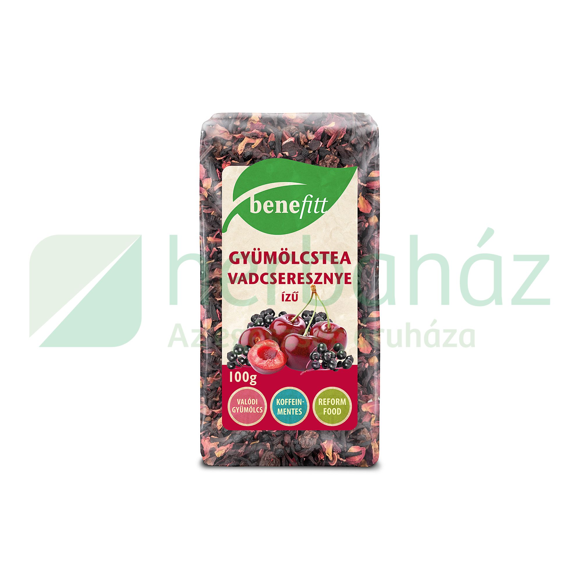 BENEFITT VADCSERESZNYE ÍZŰ TEA 100G