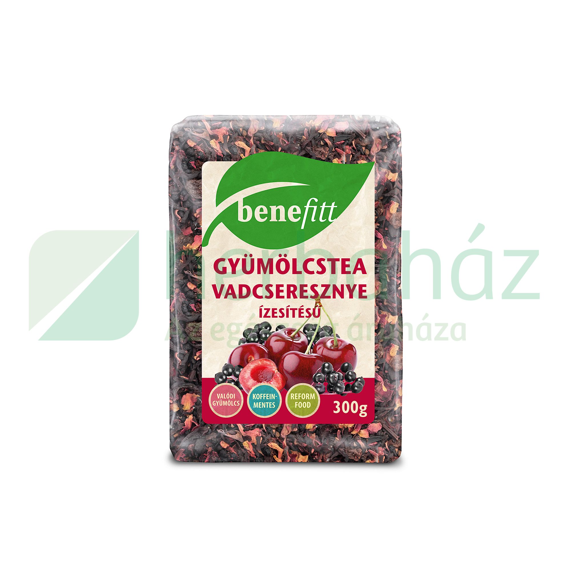 BENEFITT VADCSERESZNYE ÍZŰ TEA 300G