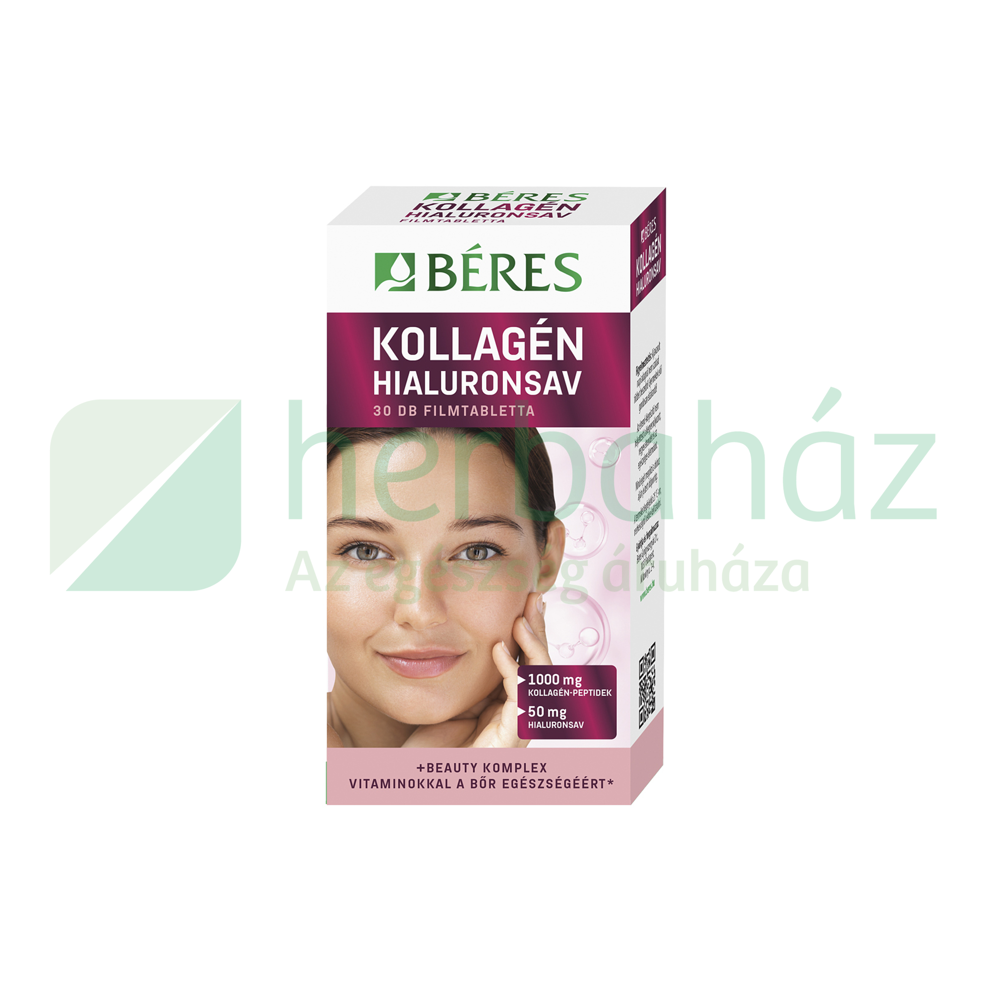 BÉRES KOLLAGÉN-HIALURONSAV FILMTABLETTA 30DB