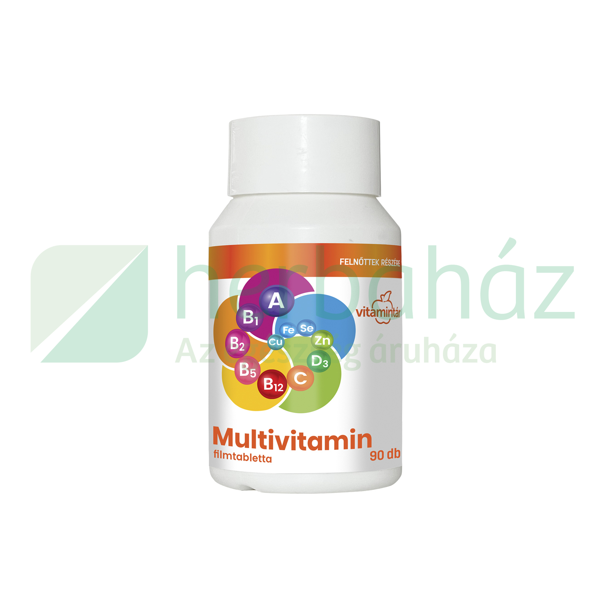 BÉRES VITAMINTÁR MULTIVITAMIN FELNŐTTEKNEK FILMTABLETTA 90DB