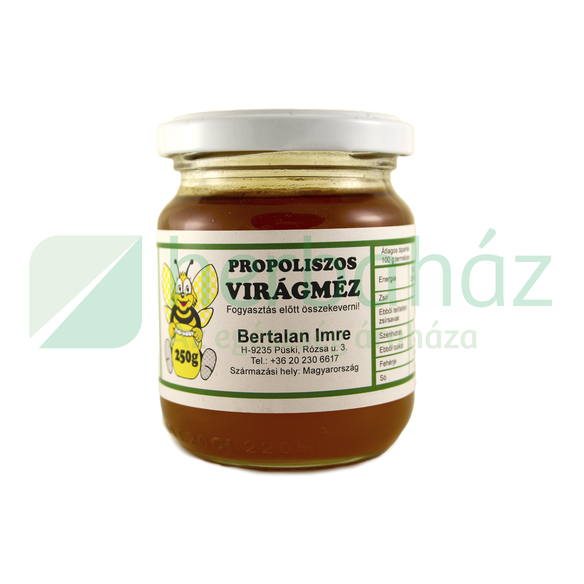 BERTALAN PROPOLISZOS VIRÁGMÉZ 250G