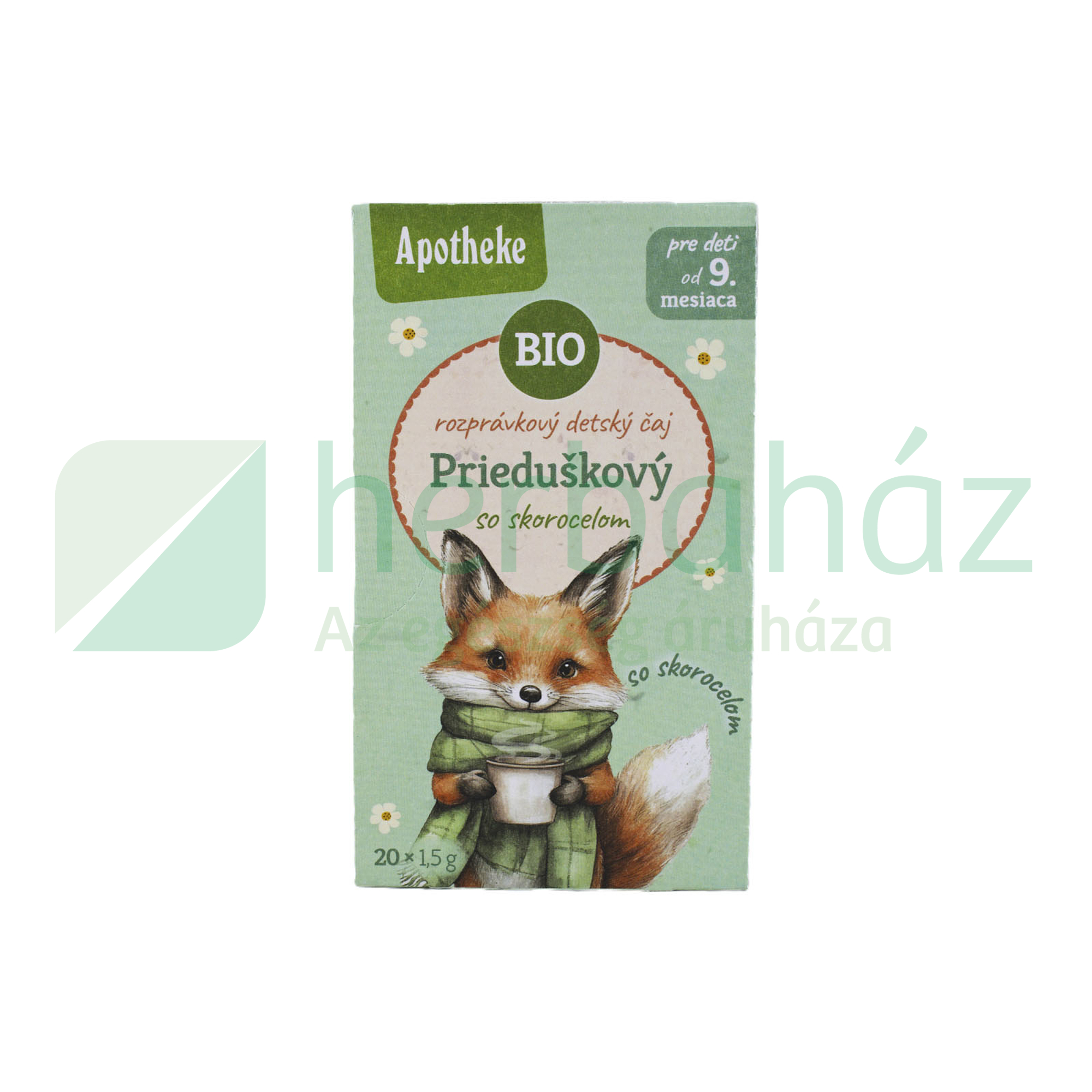 BIO APOTHEKE KUC-KUC GYEREKTEA LÁNDZSÁS ÚTIFŰVEL ÉS CSIPKEBOGYÓVAL FILTERES 20DB