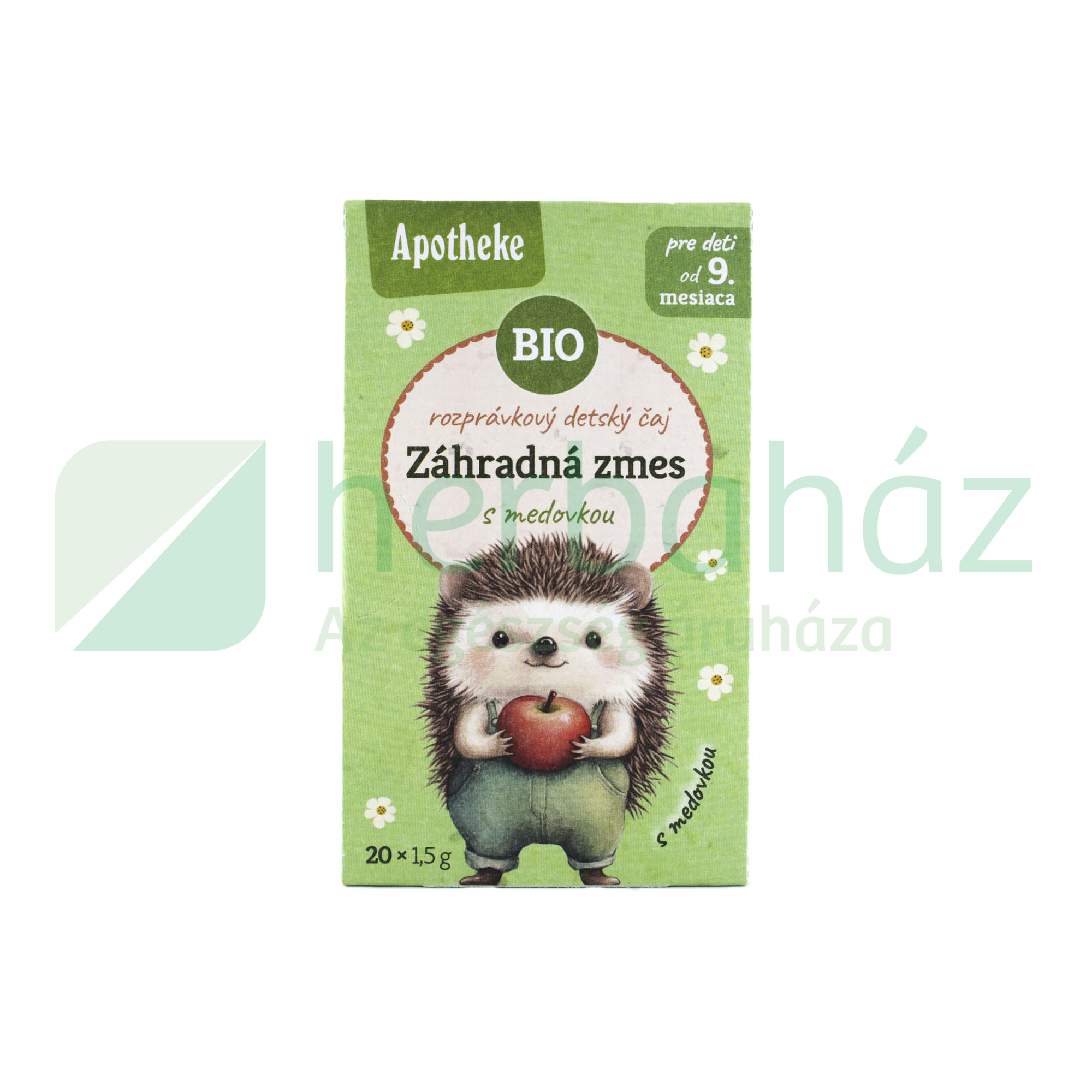 BIO APOTHEKE NYUGI GYEREKTEA CITROMFŰVEL ÉS KERTI GYÜMÖLCSÖKKEL FILTERES 20DB