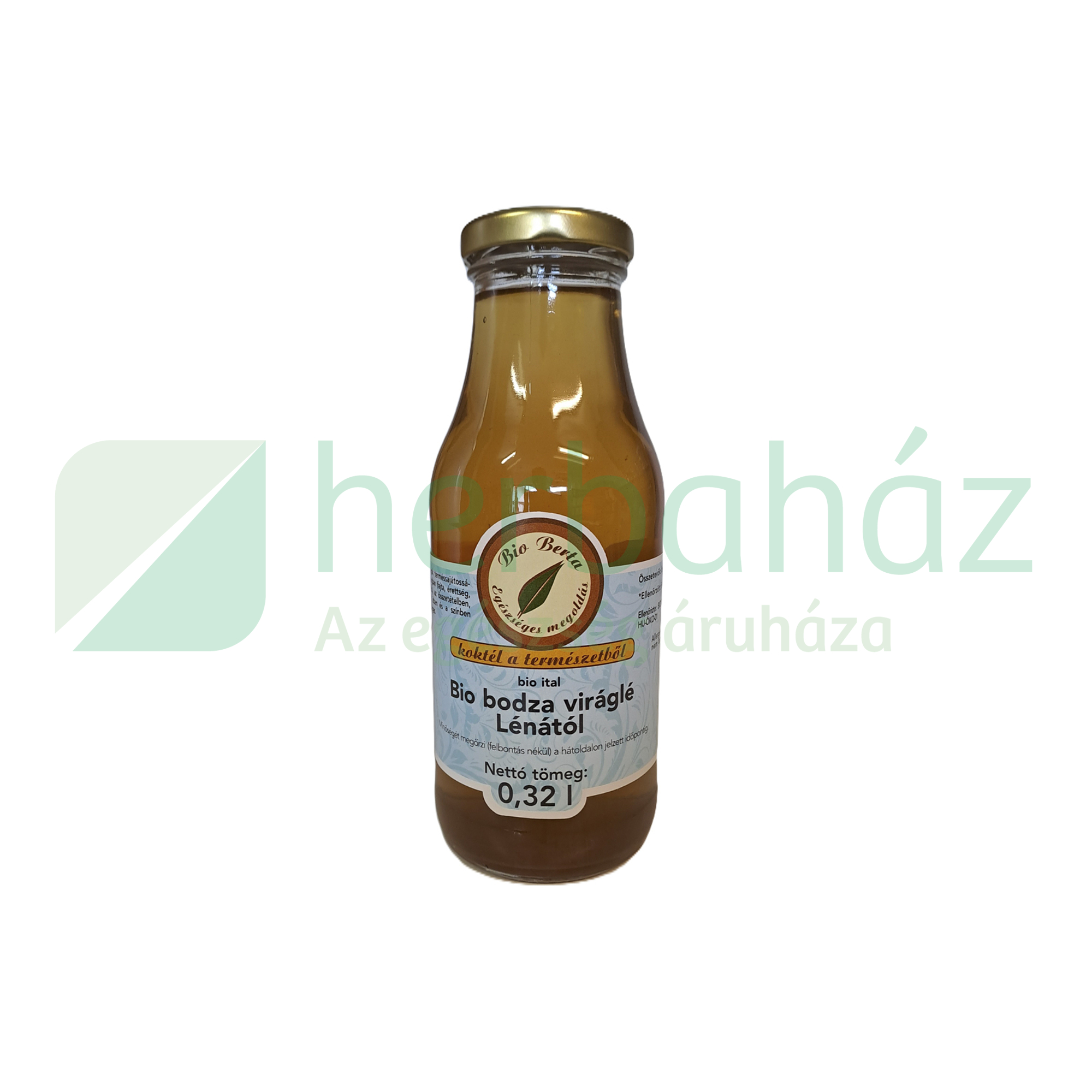 BIO BERTA ITAL BODZA VIRÁGLÉ LÉNA RECEPTJE ALAPJÁN 320ML DRS+50FT BETÉTDÍJ
