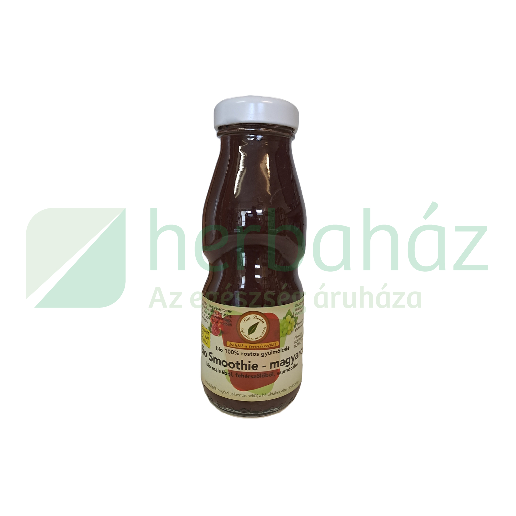 BIO BERTA SMOOTHIE MAGYAROS (MÁLNA, FEHÉRSZŐLŐ, SZAMÓCA) 200ML DRS+50FT BETÉTDÍJ