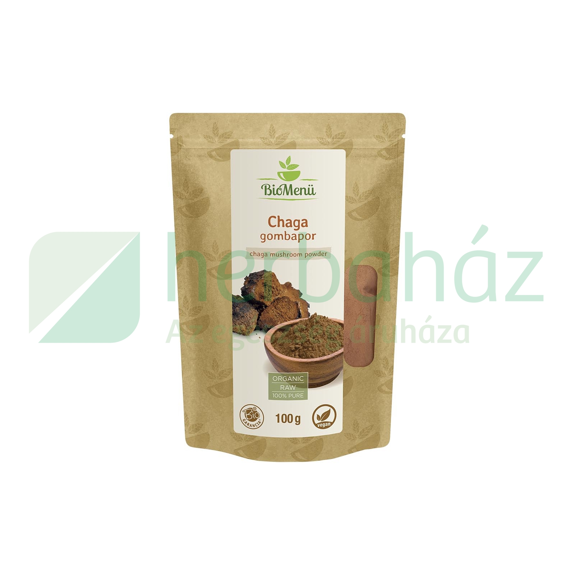 BIO BIOMENÜ CHAGA GOMBAPOR 100G