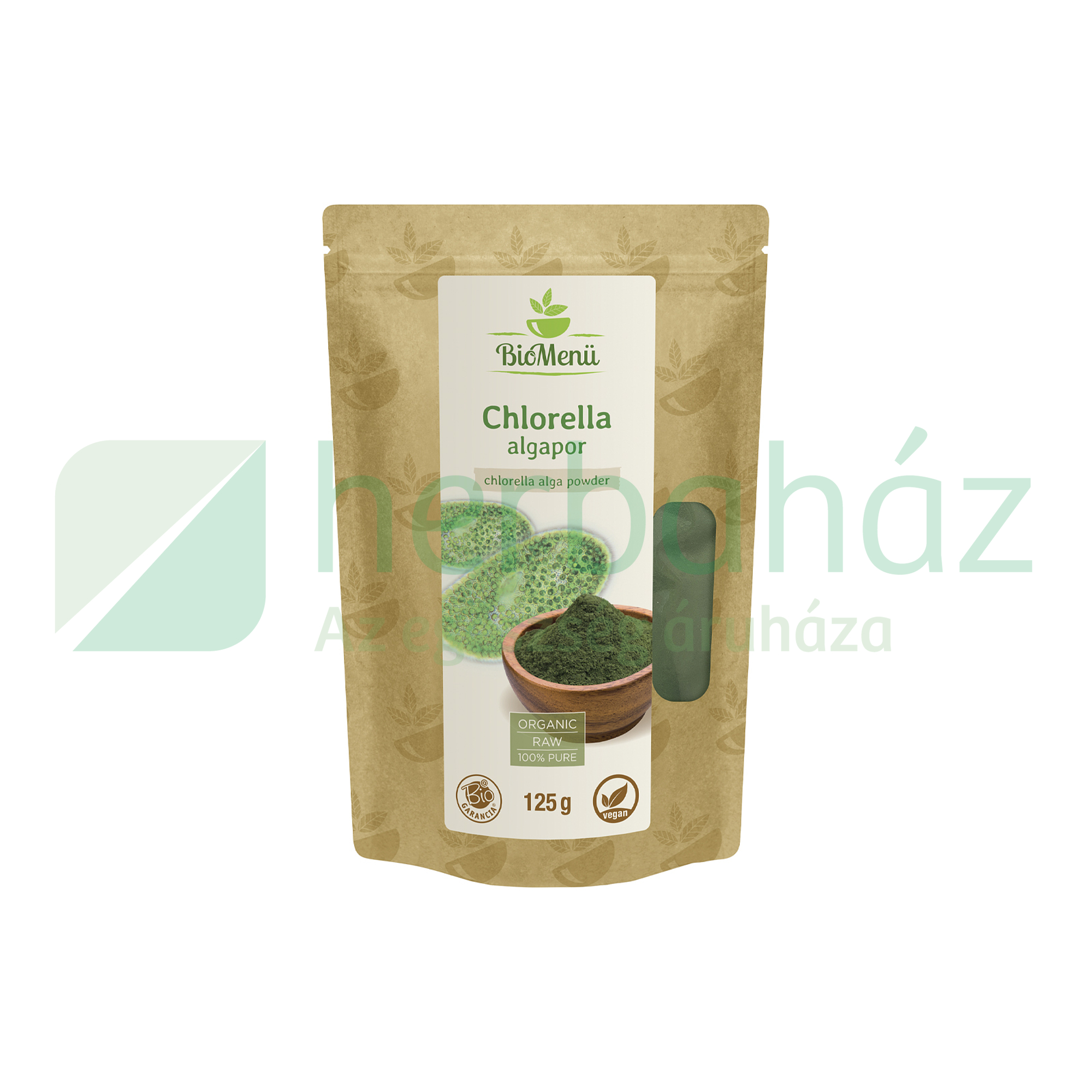 BIO BIOMENÜ CHLORELLA POR 125G