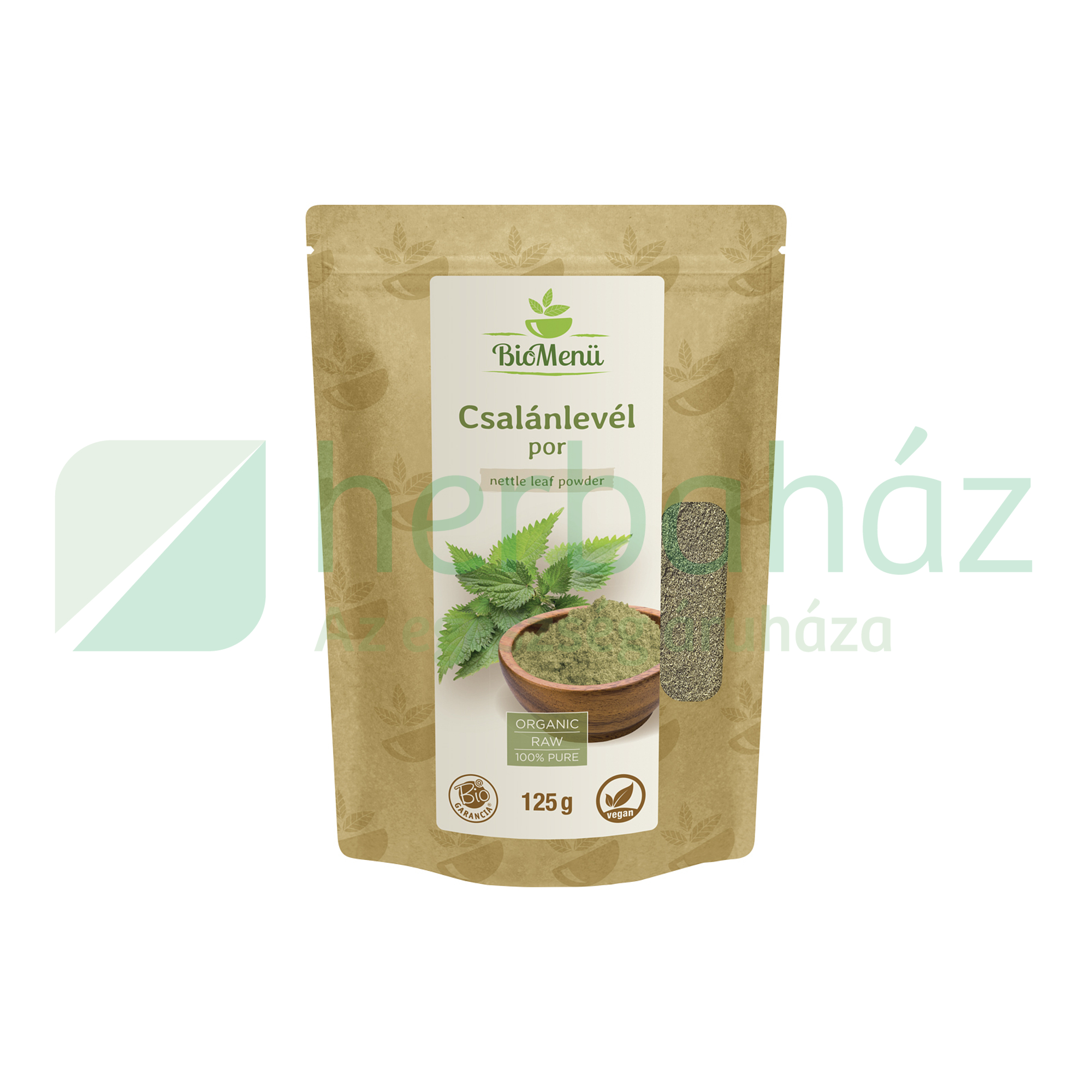 BIO BIOMENÜ CSALÁNLEVÉL POR 125G