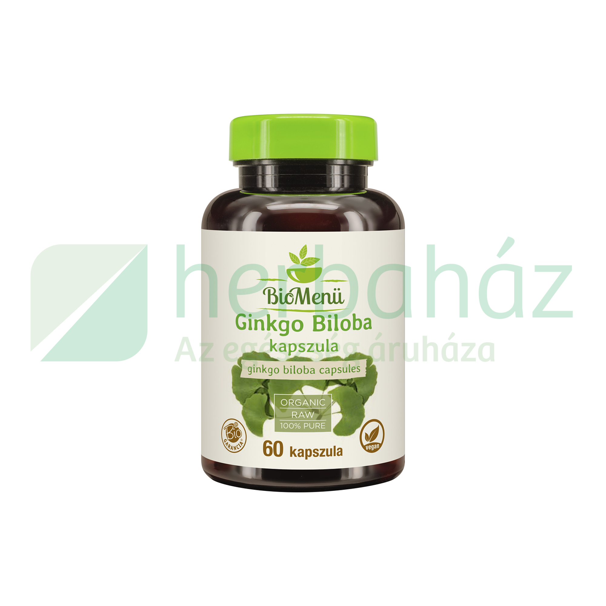 BIO BIOMENÜ GINKGO BILOBA KAPSZULA 60DB