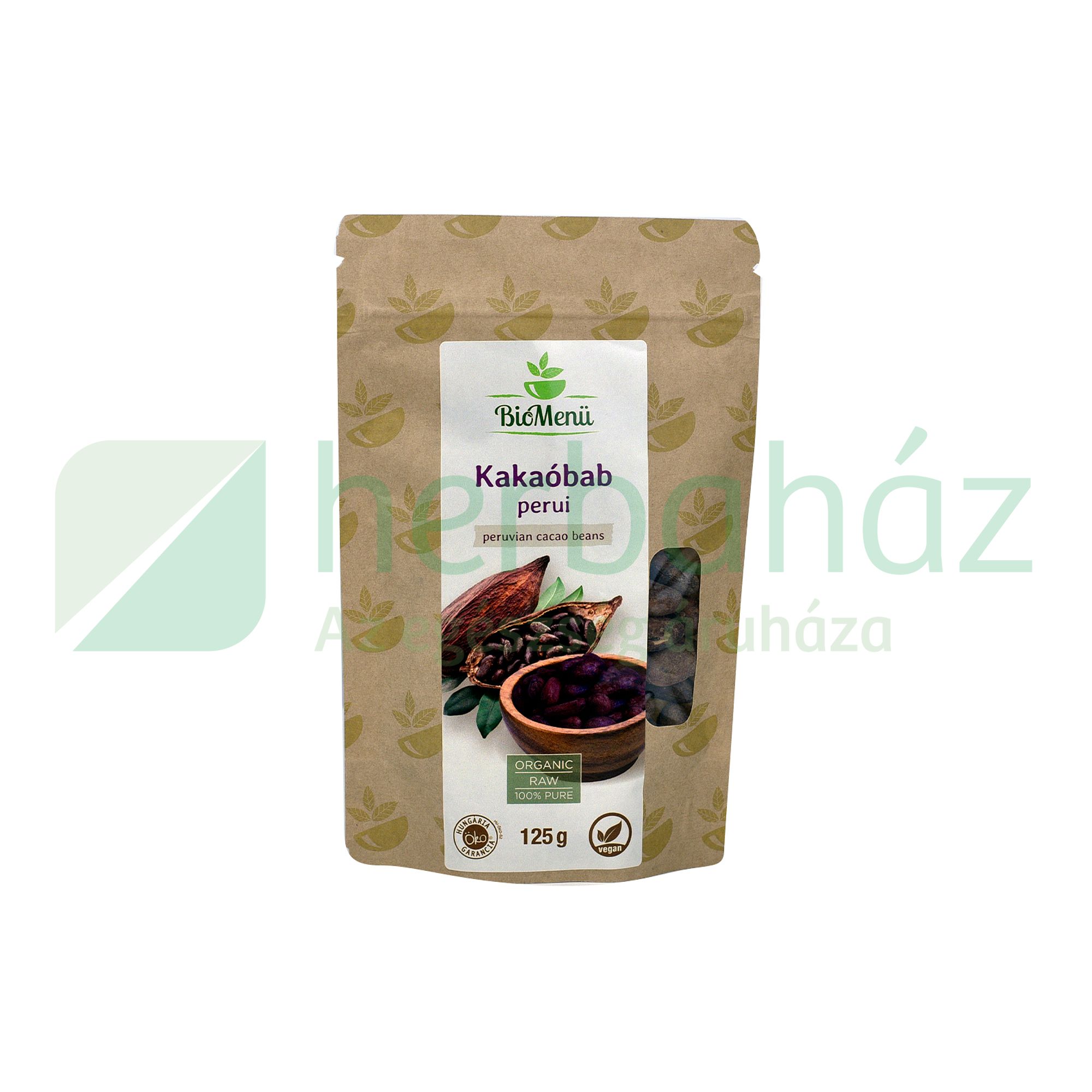 BIO BIOMENÜ KAKAÓBAB PERUI 125G