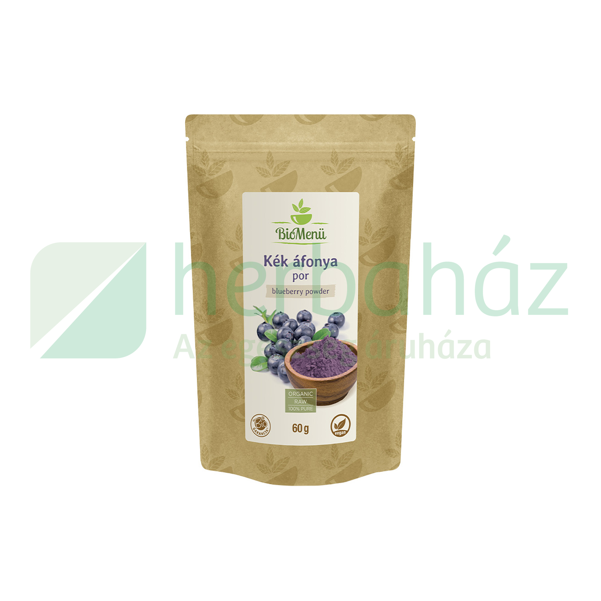 BIO BIOMENÜ KÉK ÁFONYAPOR 60G